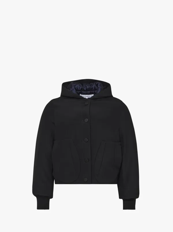 HOODED BLOUSON JACKET made by J.W. Anderson