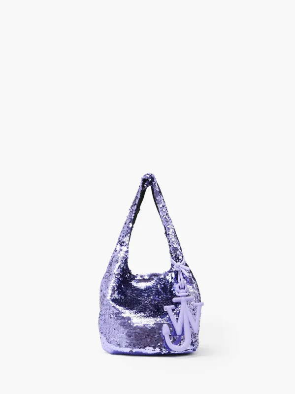 MINI SEQUIN SHOPPER - TOP HANDLE BAG made by J.W. Anderson