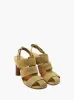 SUEDE HEELED FISHERMAN SANDALS sold by J.W. Anderson