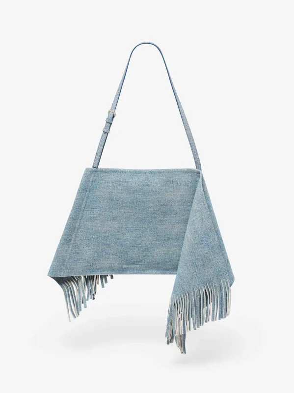 MEDIUM SCARF BAG - SUEDE SHOULDER BAG made by J.W. Anderson