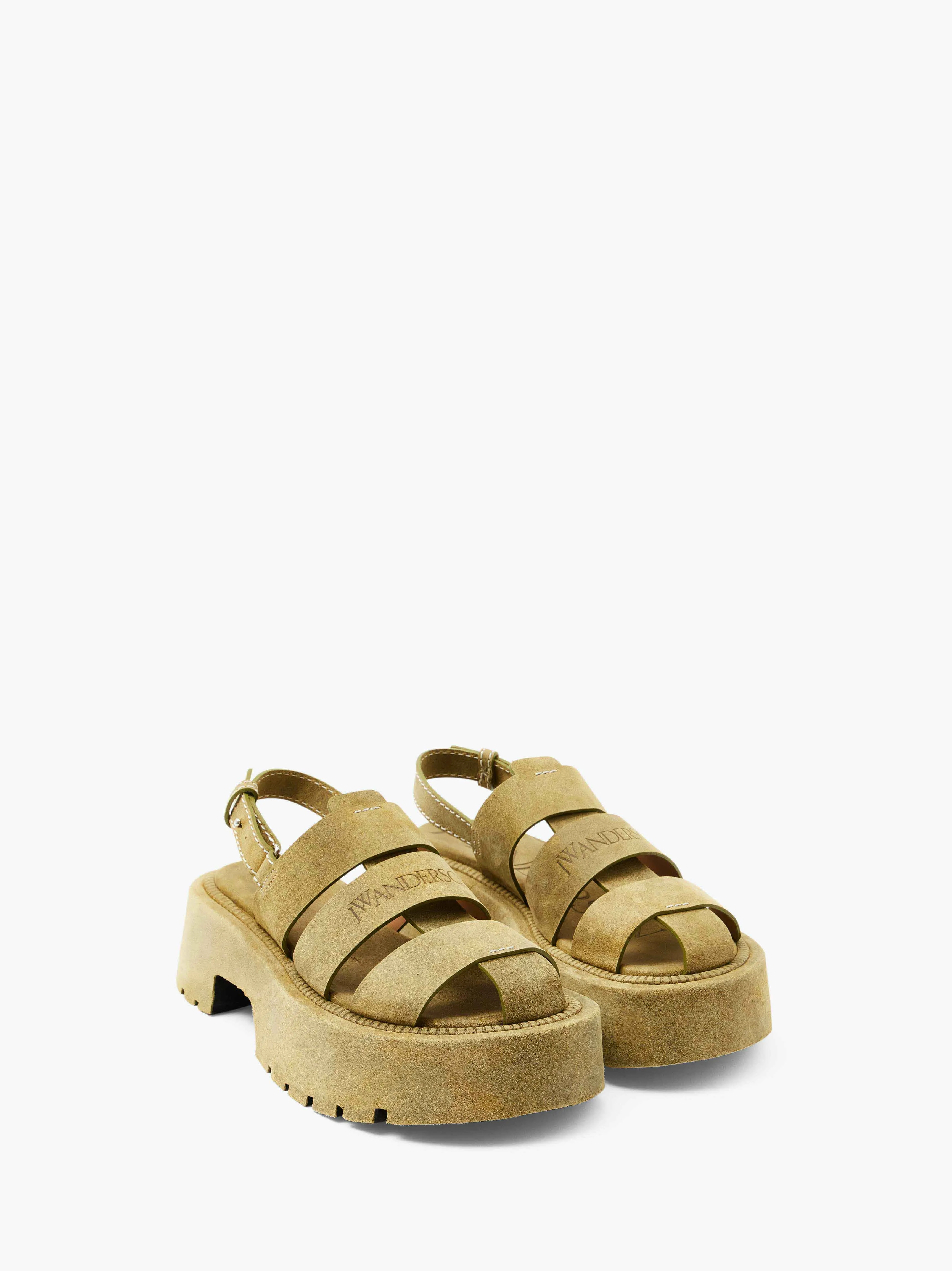 SUEDE PLATFORM FISHERMAN SANDALS sold by J.W. Anderson product image thumbnail 2