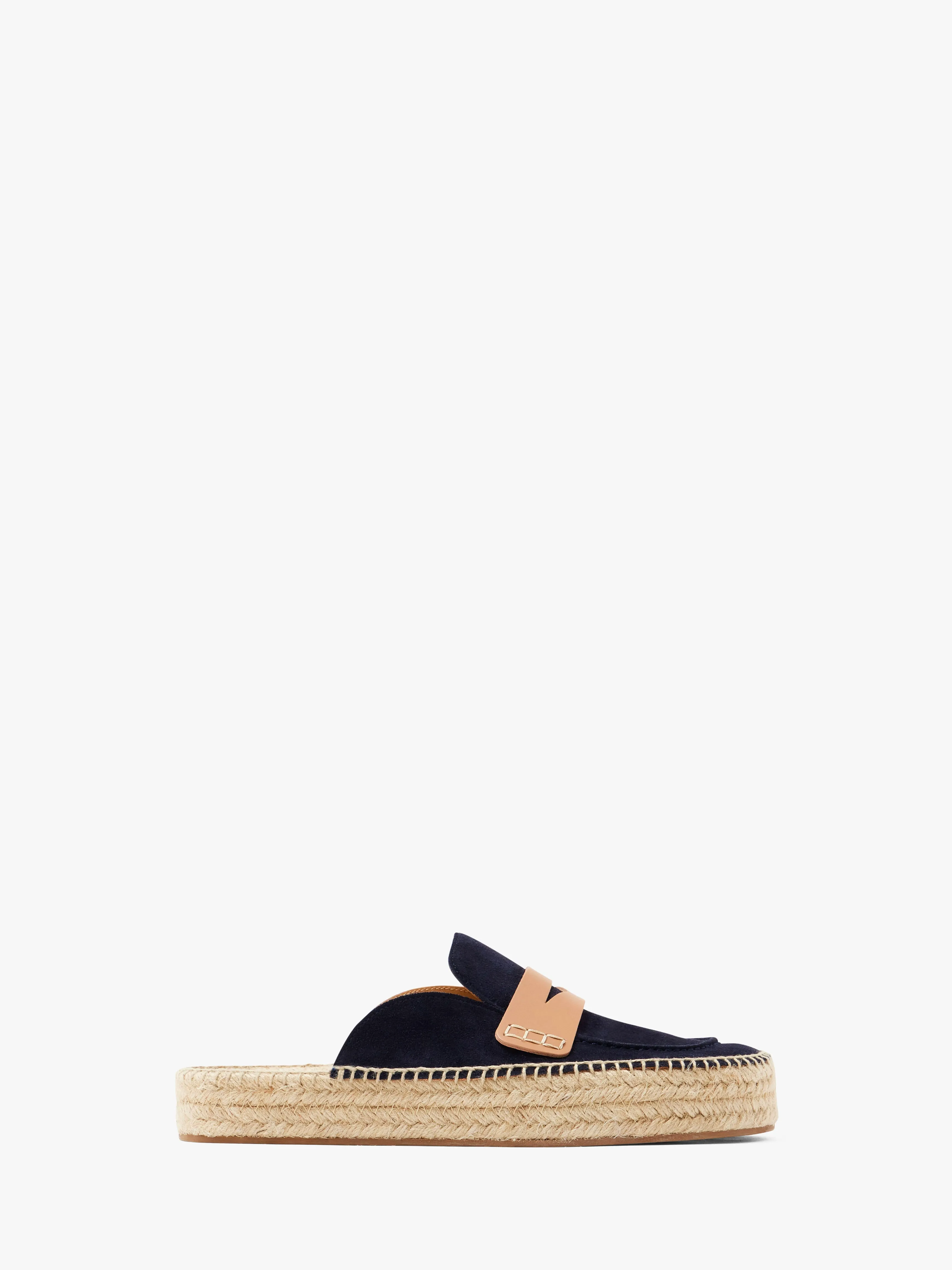 SUEDE ESPADRILLE LOAFER MULES sold by J.W. Anderson
