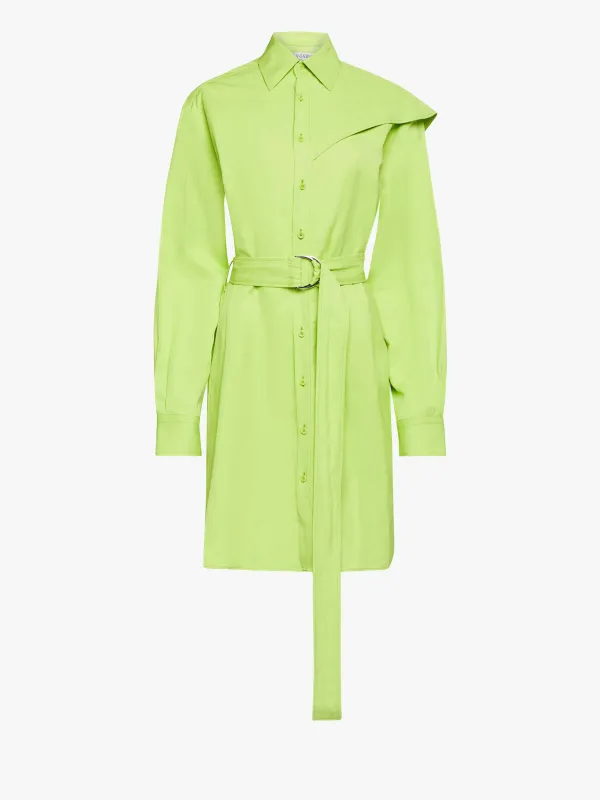 CAPE SHOULDER SHIRT DRESS sold by J.W. Anderson