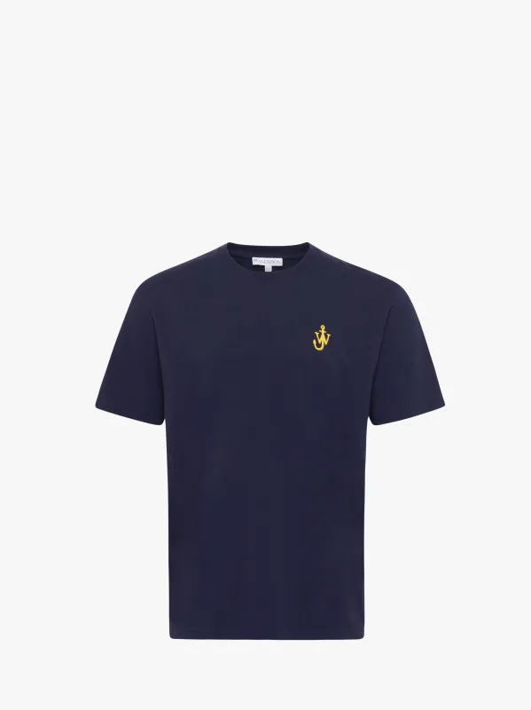 T-SHIRT WITH ANCHOR EMBROIDERY sold by J.W. Anderson