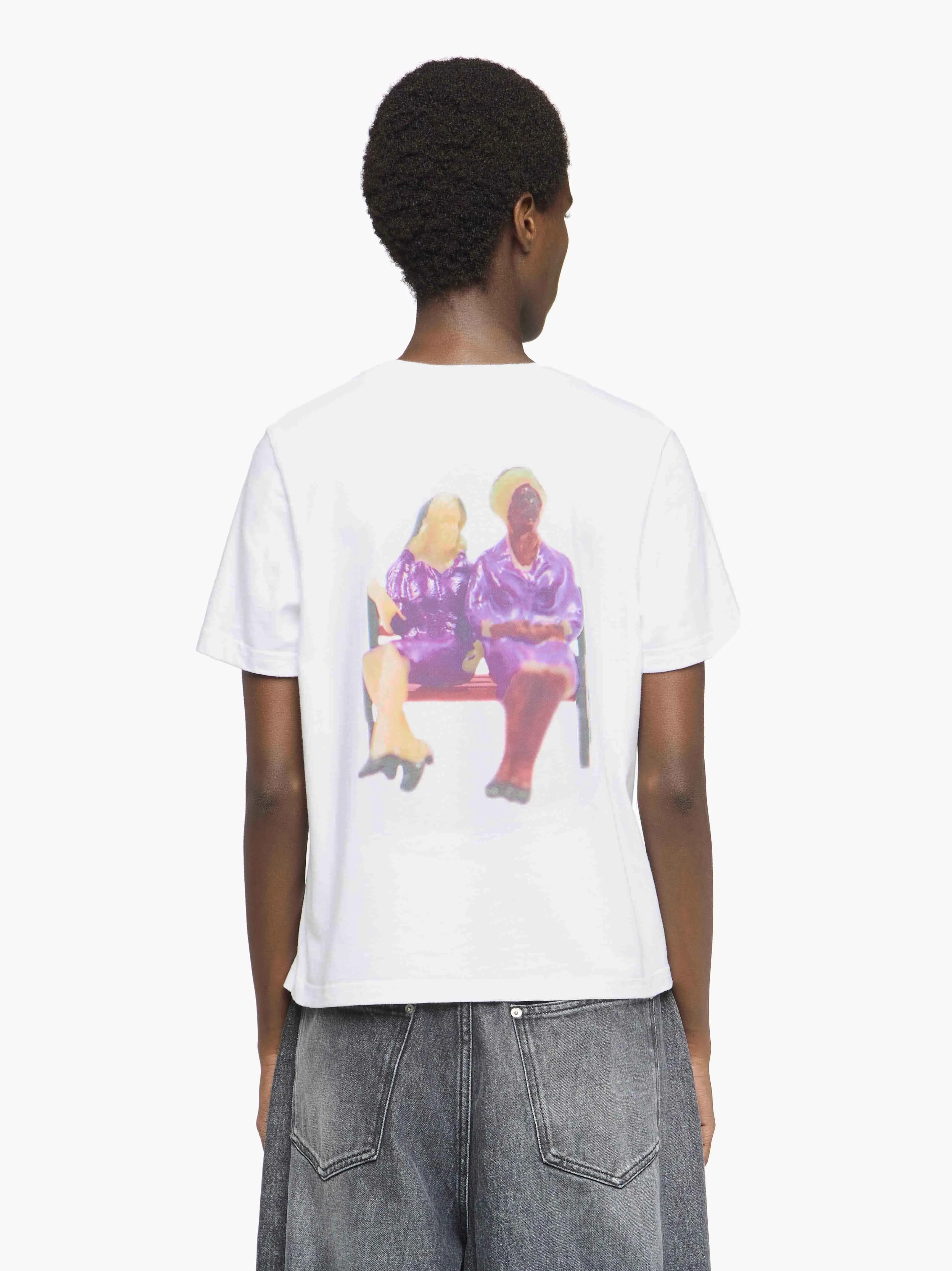 PRINTED T-SHIRT WITH ANCHOR EMBROIDERY sold by J.W. Anderson product image thumbnail 2