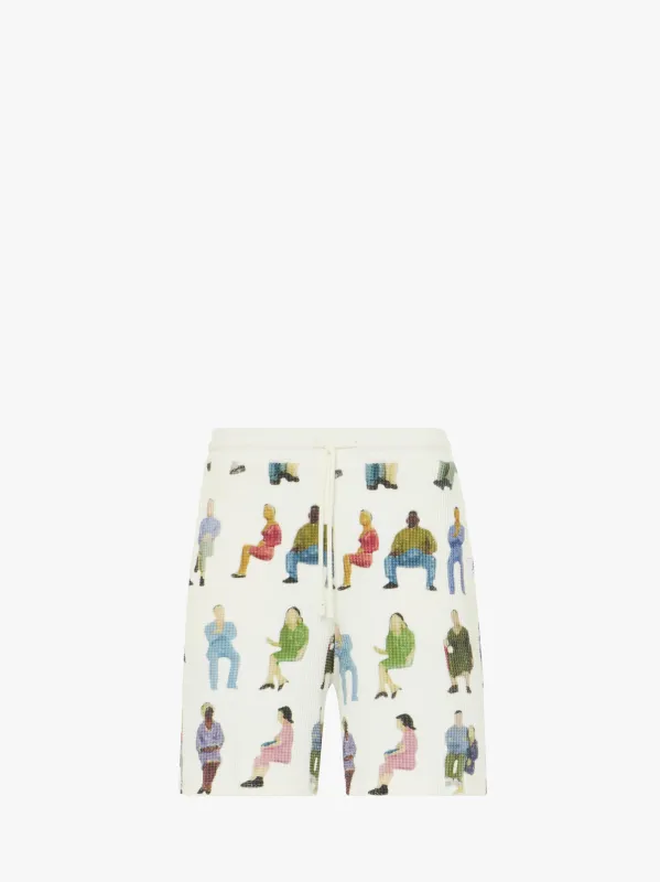 PRINTED WAFFLE SHORTS made by J.W. Anderson