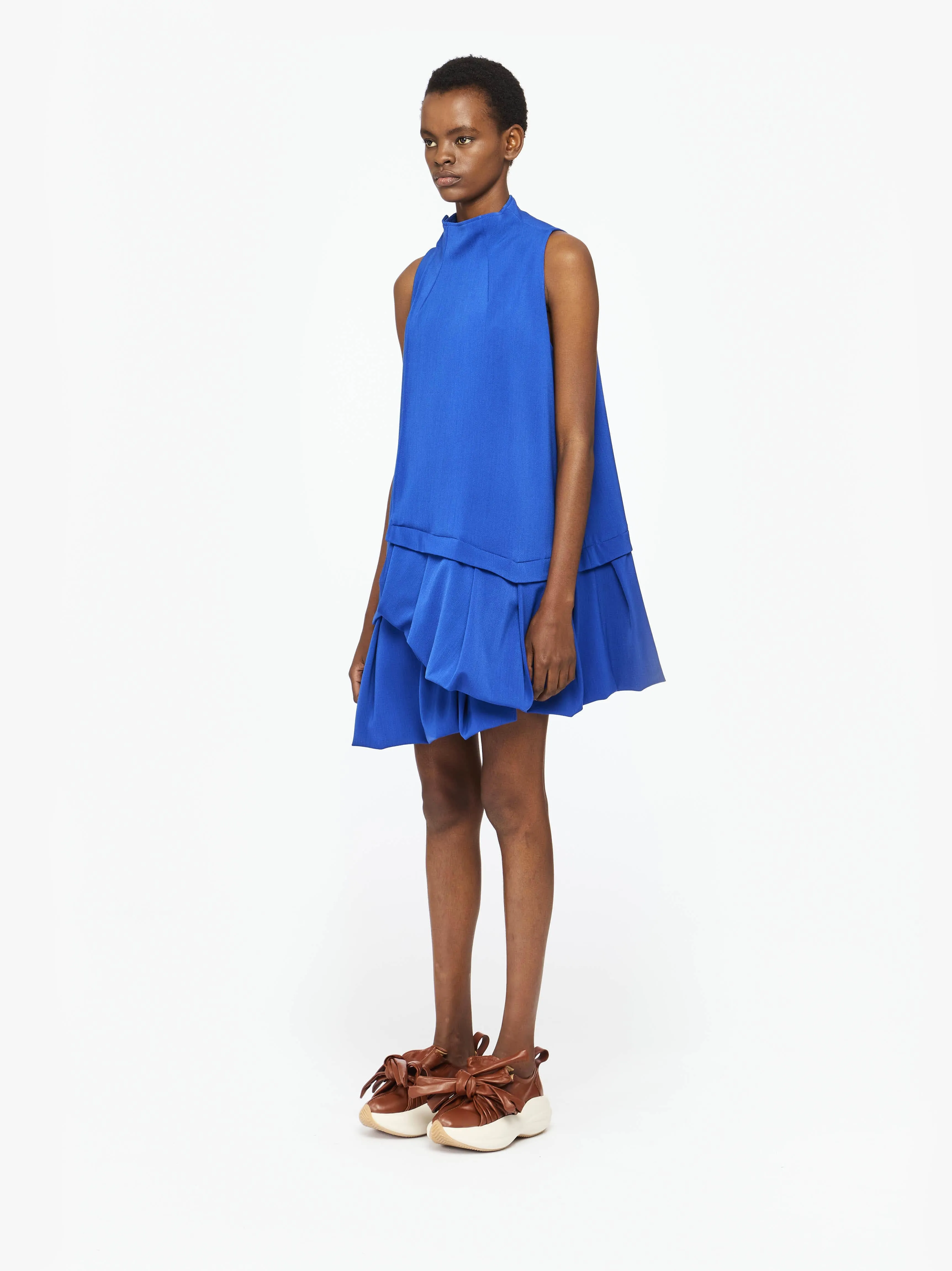 A-LINE RUFFLE HEM MINI DRESS sold by J.W. Anderson product image thumbnail 4