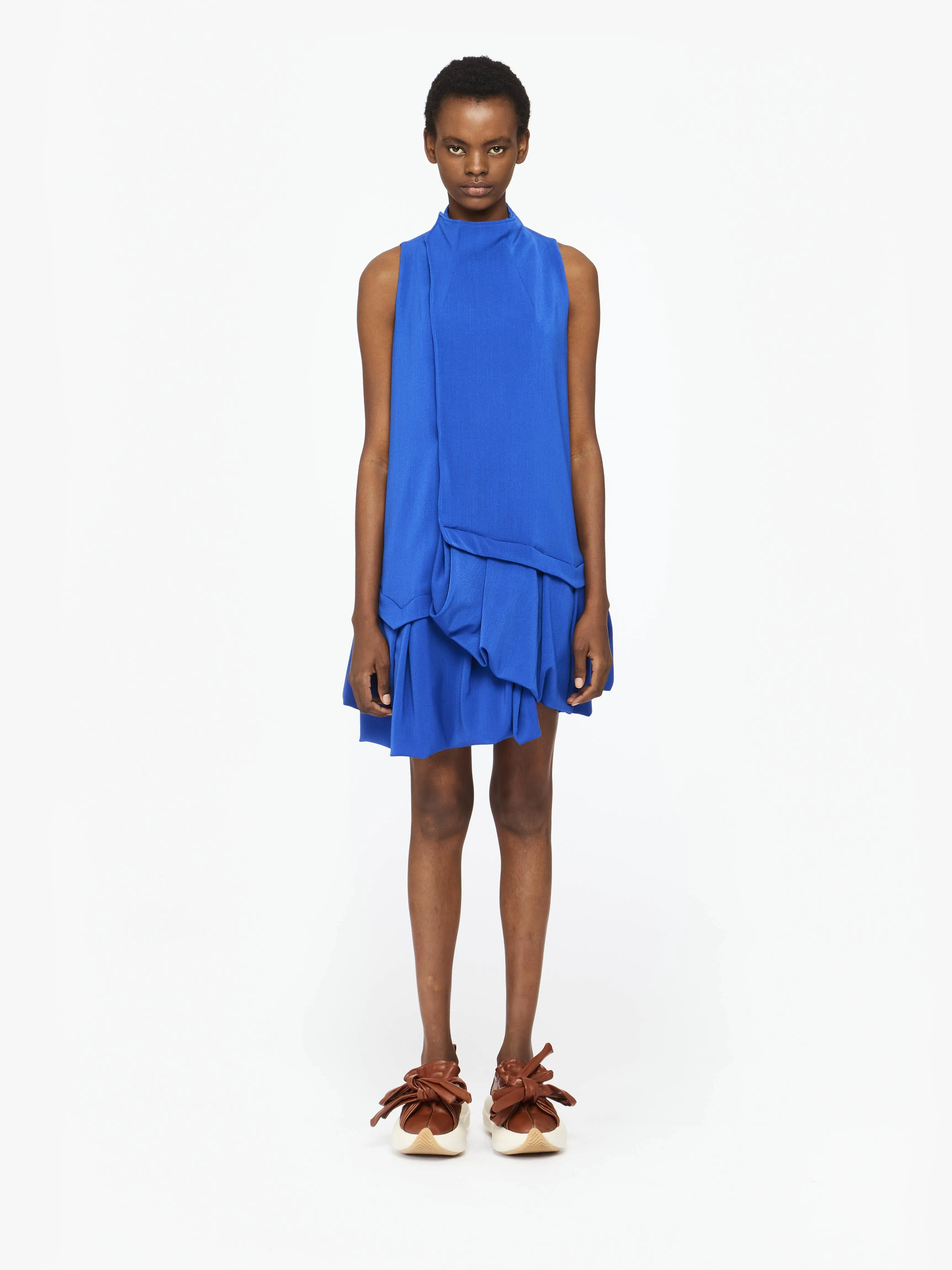 A-LINE RUFFLE HEM MINI DRESS sold by J.W. Anderson product image thumbnail 2