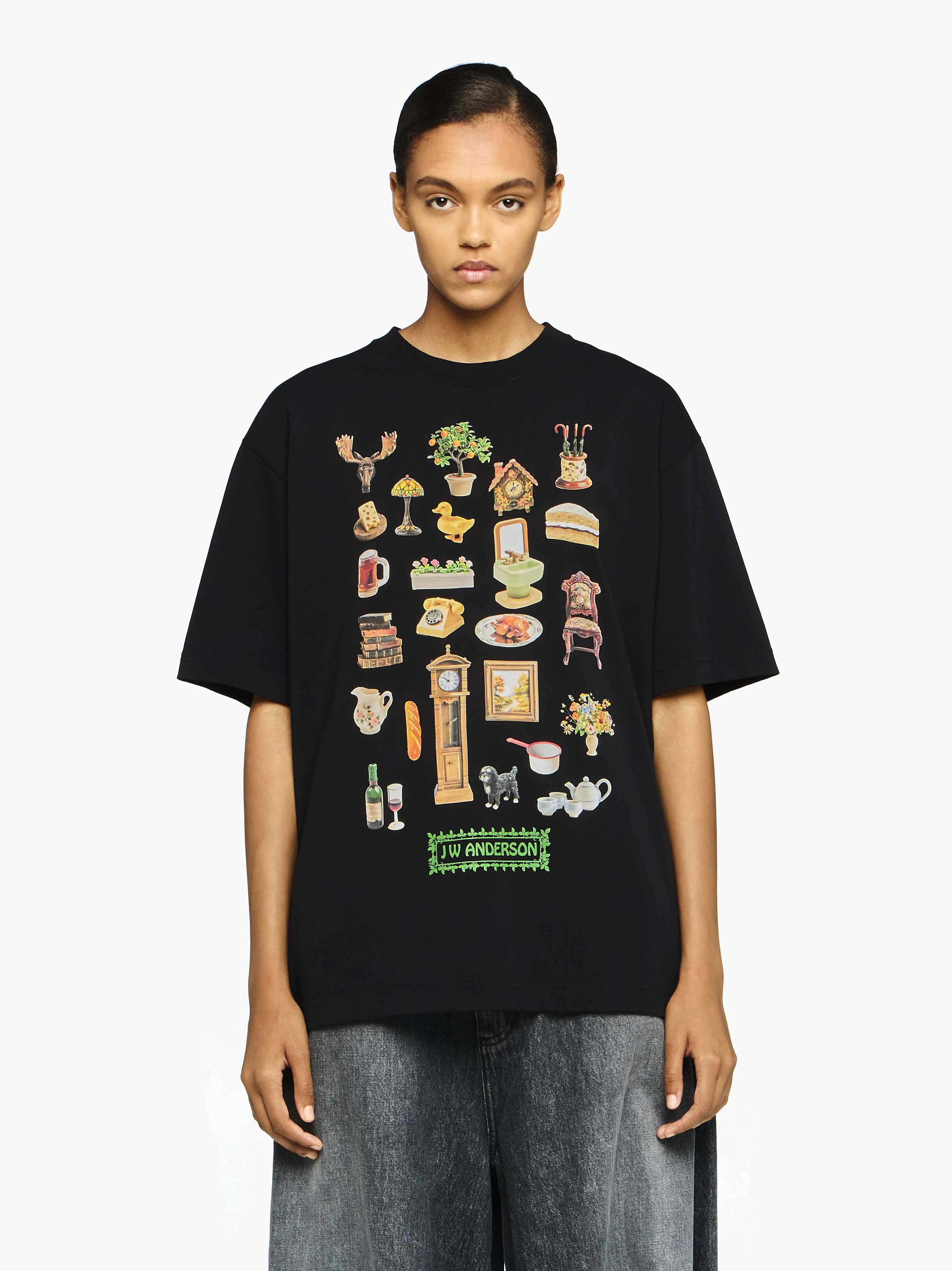 "DIORAMA" PRINTED T-SHIRT sold by J.W. Anderson product image thumbnail 2