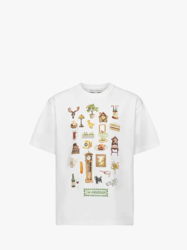 "DIORAMA" PRINTED T-SHIRT sold by J.W. Anderson