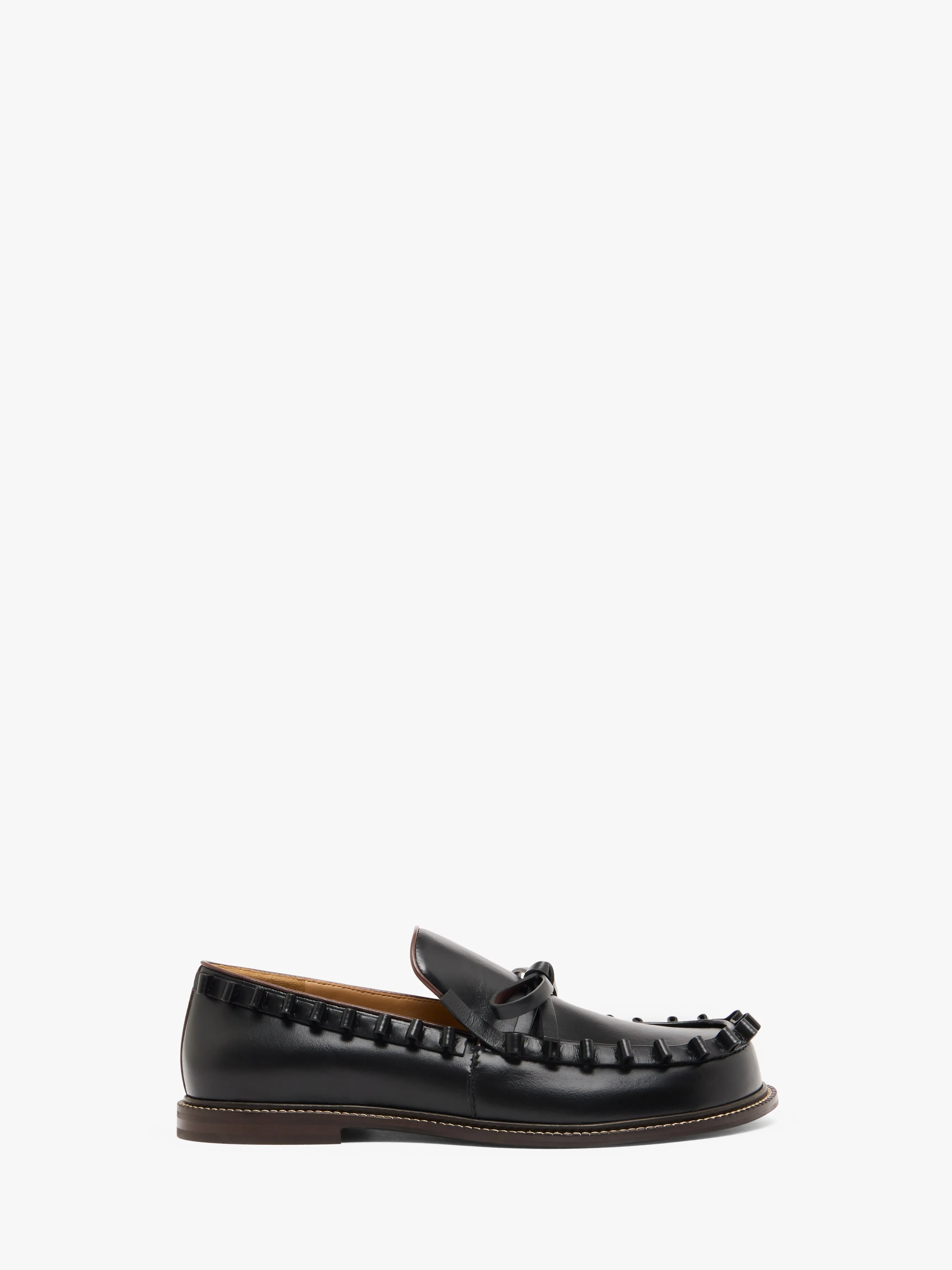 RUFFLE LEATHER MOCCASSIN sold by J.W. Anderson