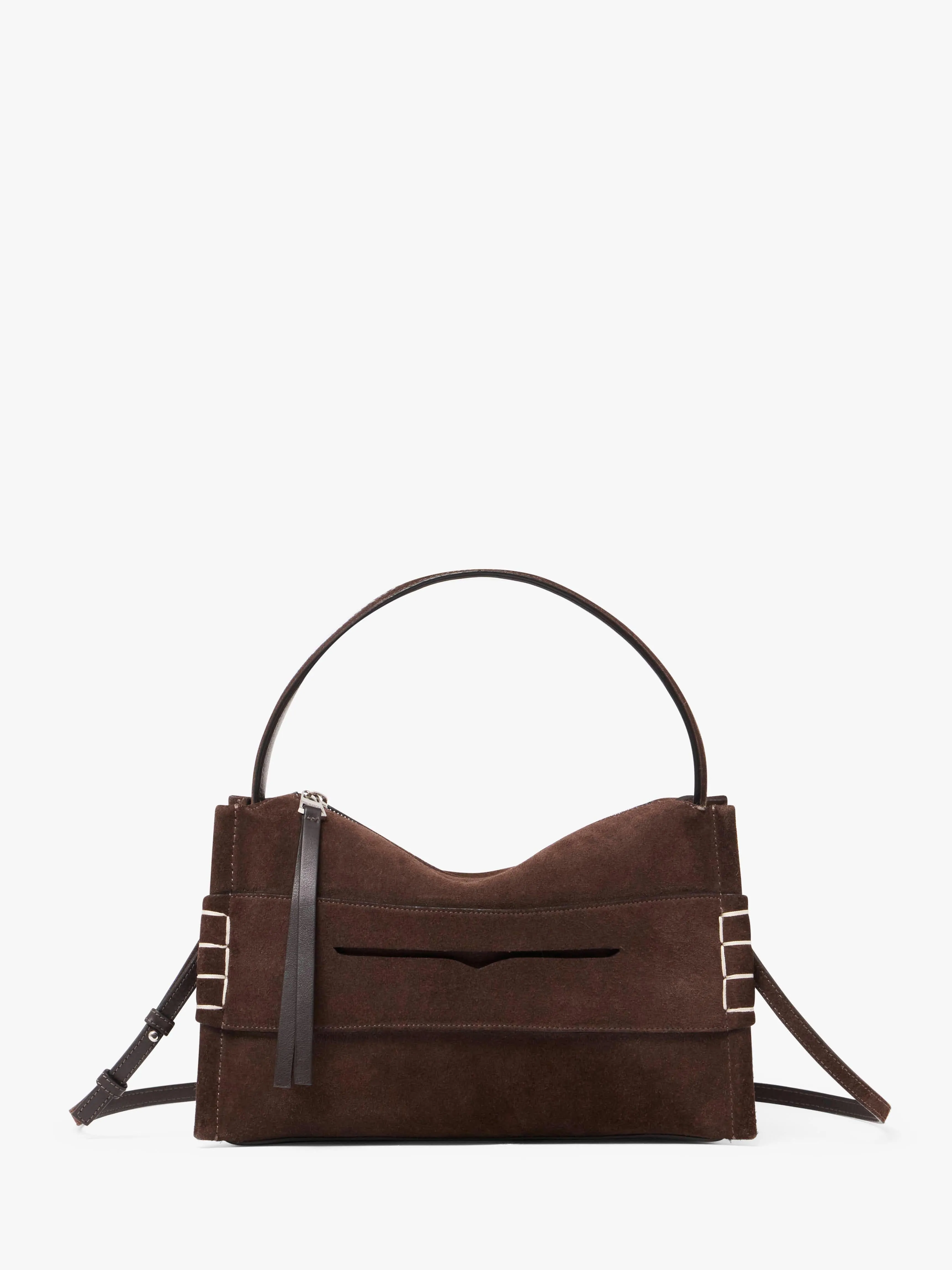 LOAFER BAG - SUEDE SHOULDER BAG sold by J.W. Anderson