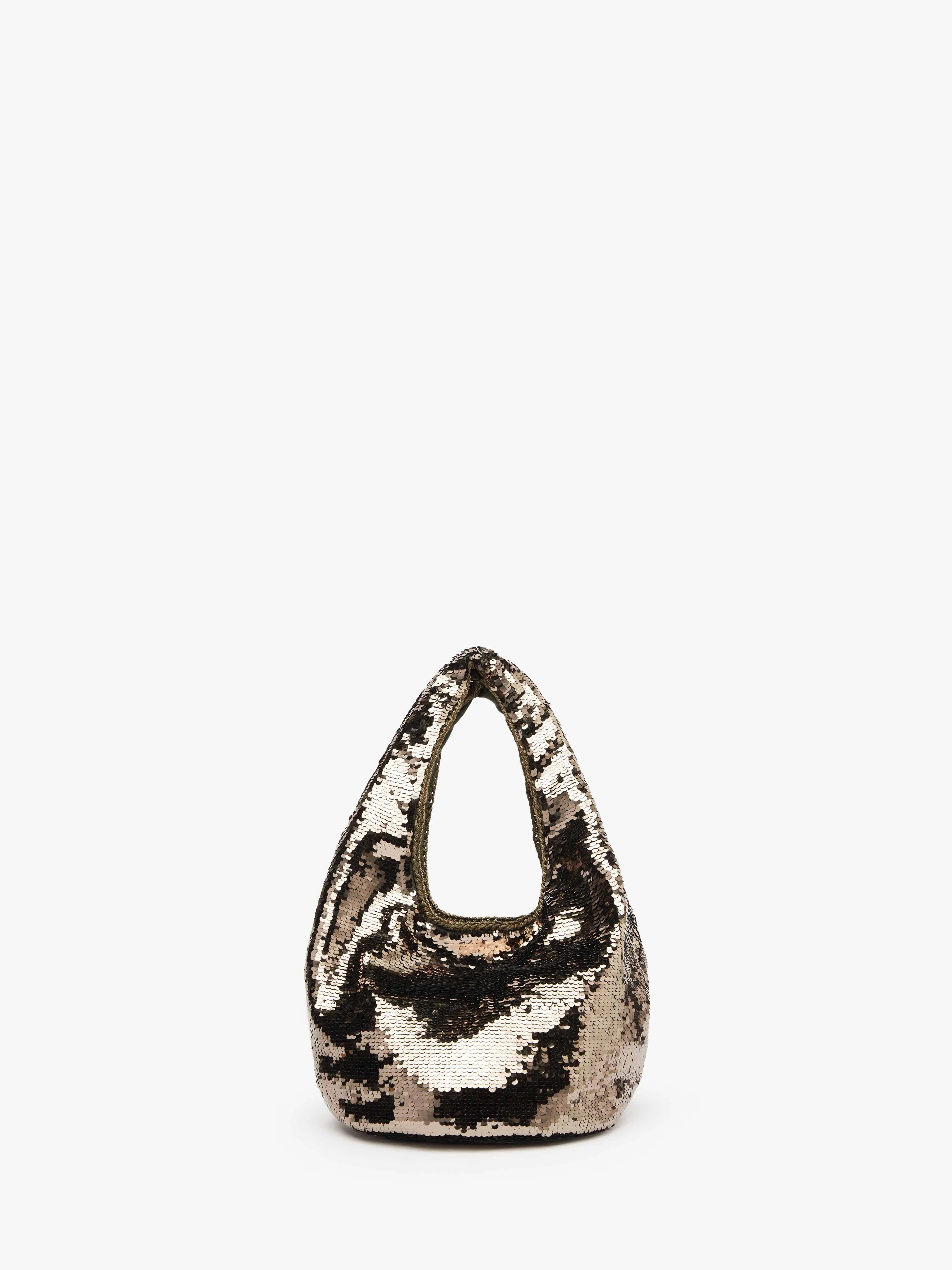 MINI SEQUIN SHOPPER WITH METALLIC CHARM - TOP HANDLE BAG sold by J.W. Anderson product image thumbnail 4