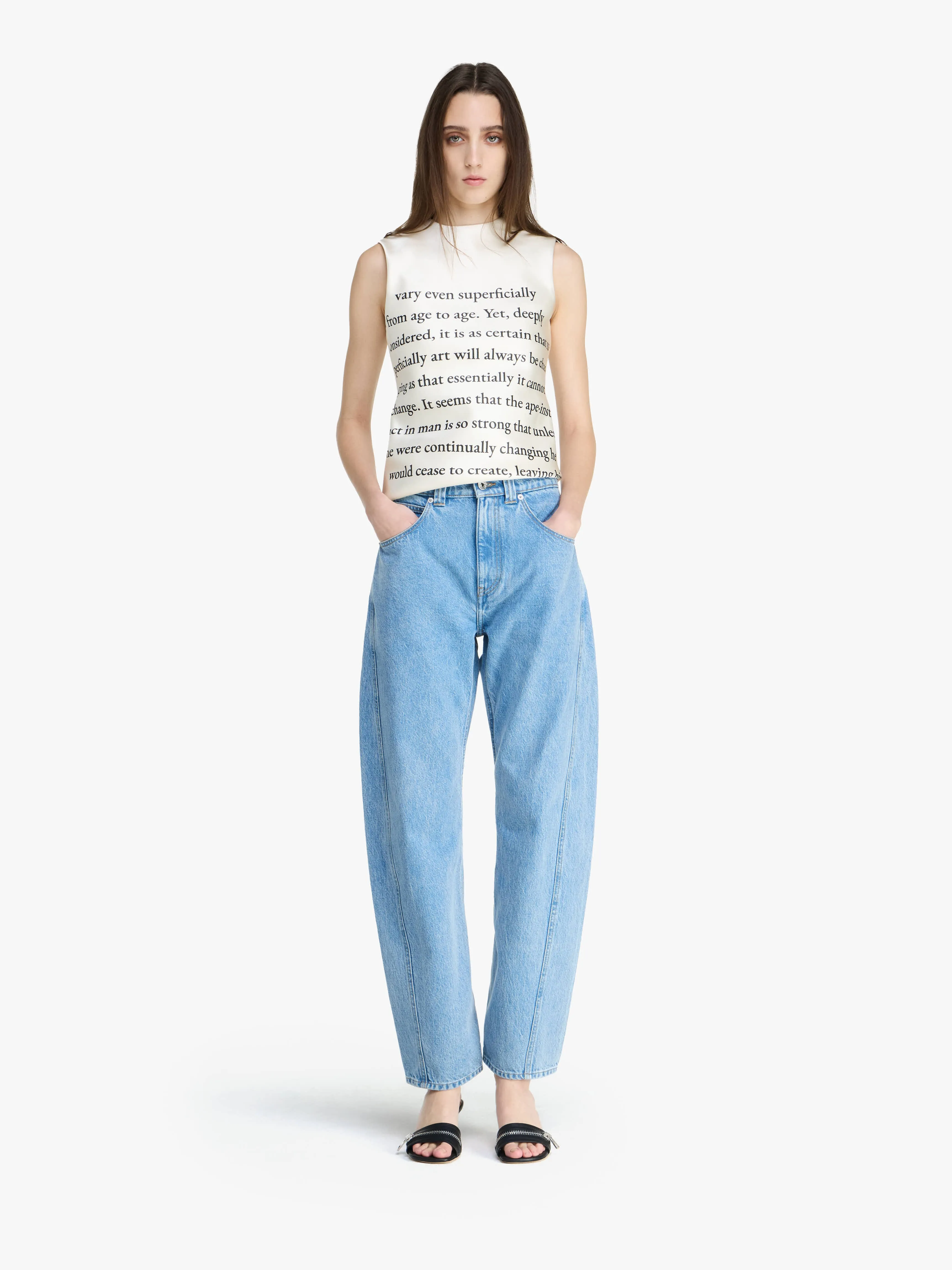 LEATHER BIKER HEEL SANDAL sold by J.W. Anderson product image thumbnail 5