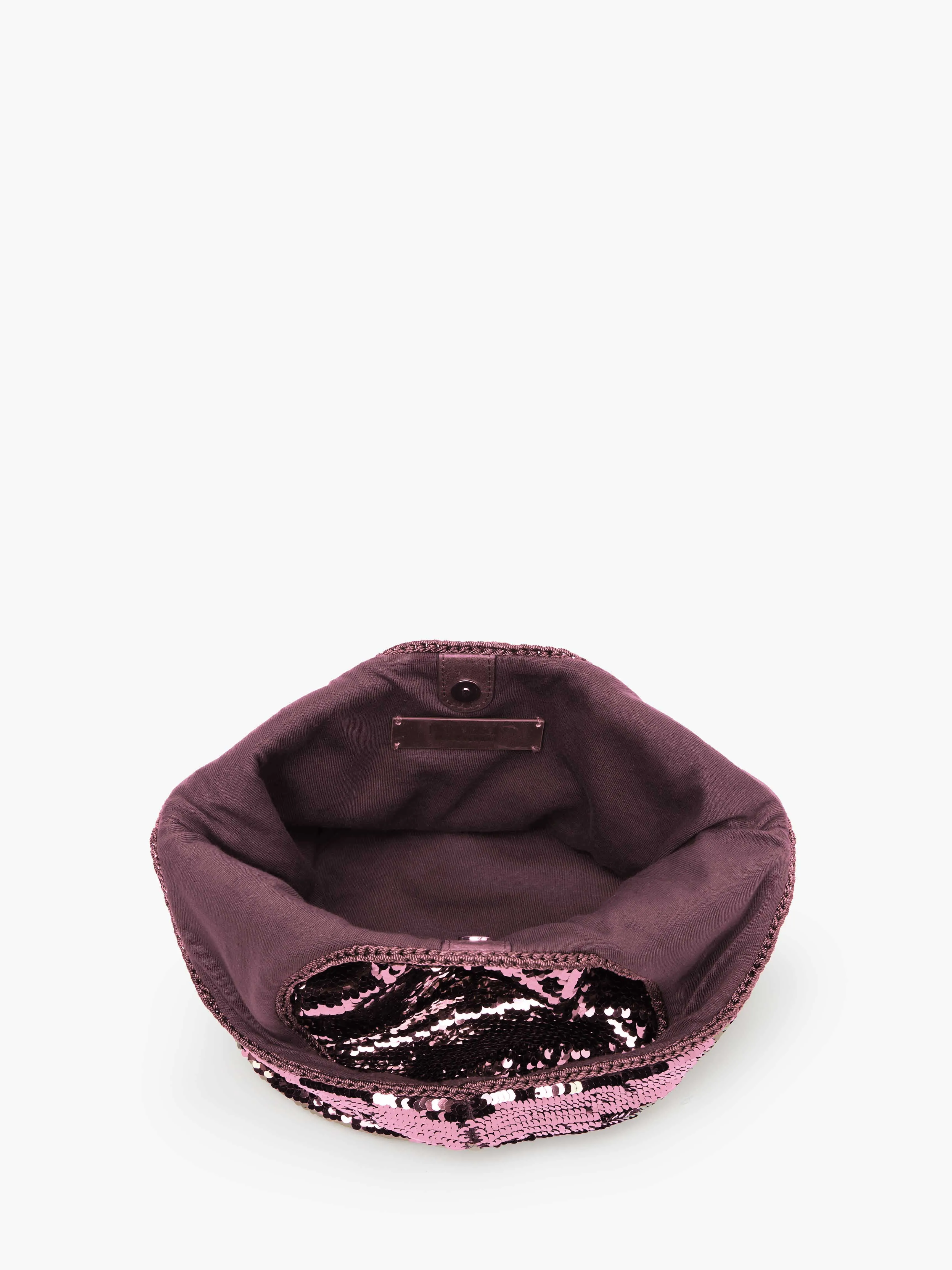 MINI SEQUIN SHOPPER WITH METALLIC CHARM - TOP HANDLE BAG sold by J.W. Anderson product image thumbnail 3