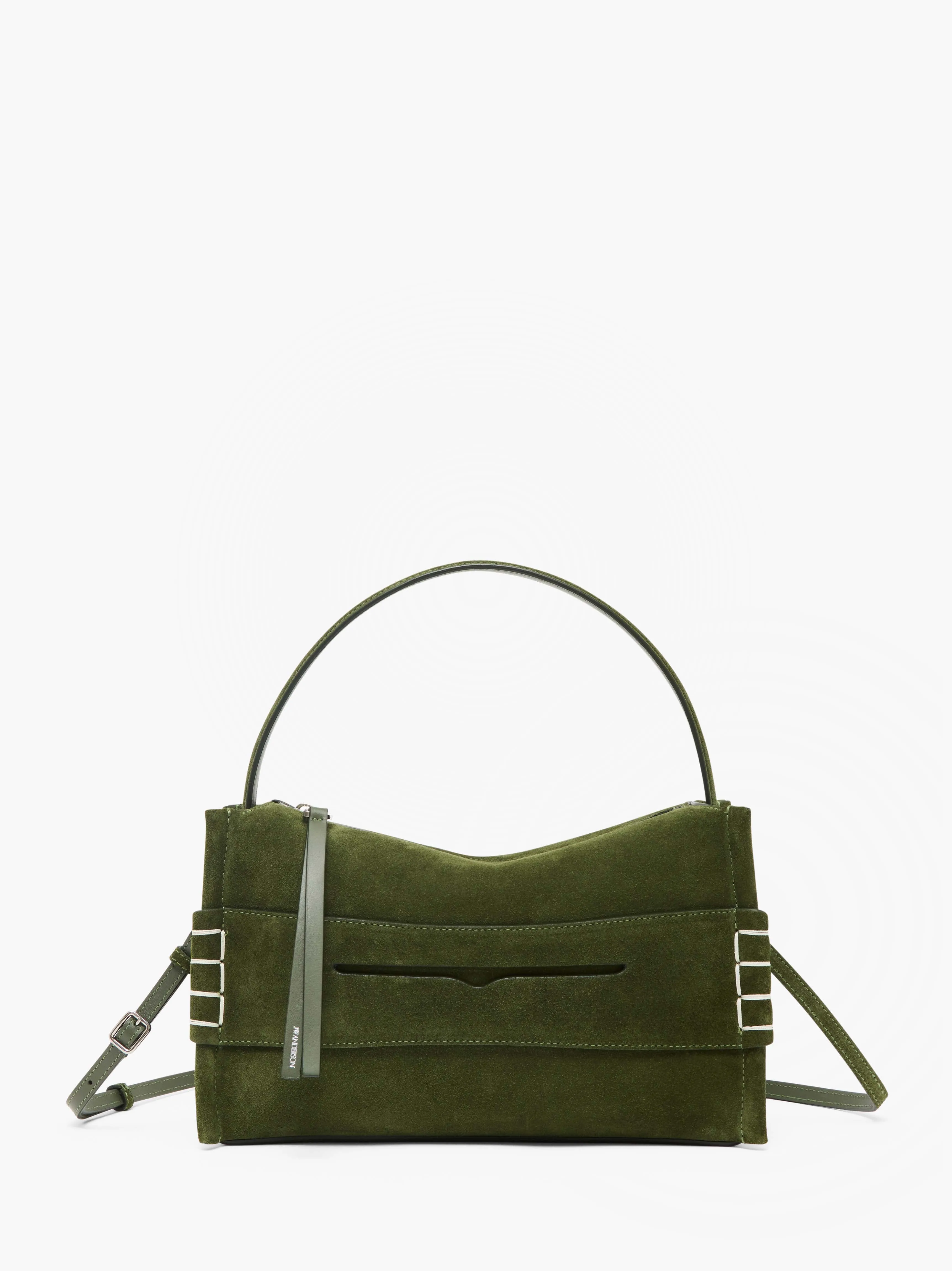 LOAFER BAG - SUEDE SHOULDER BAG sold by J.W. Anderson