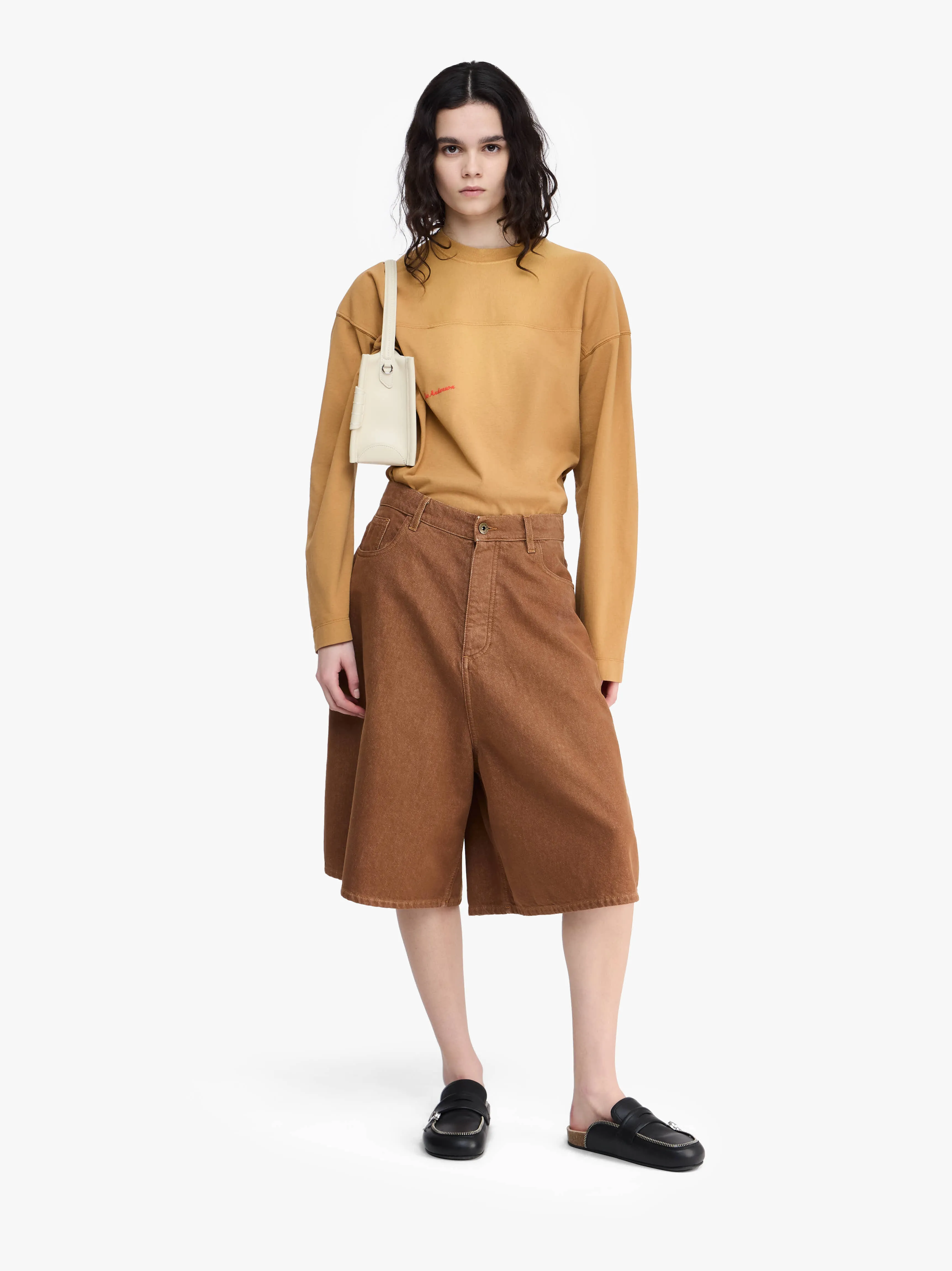 AGED DENIM SHORTS sold by J.W. Anderson product image thumbnail 3