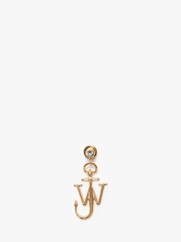 CRYSTAL ANCHOR EARRING made by J.W. Anderson