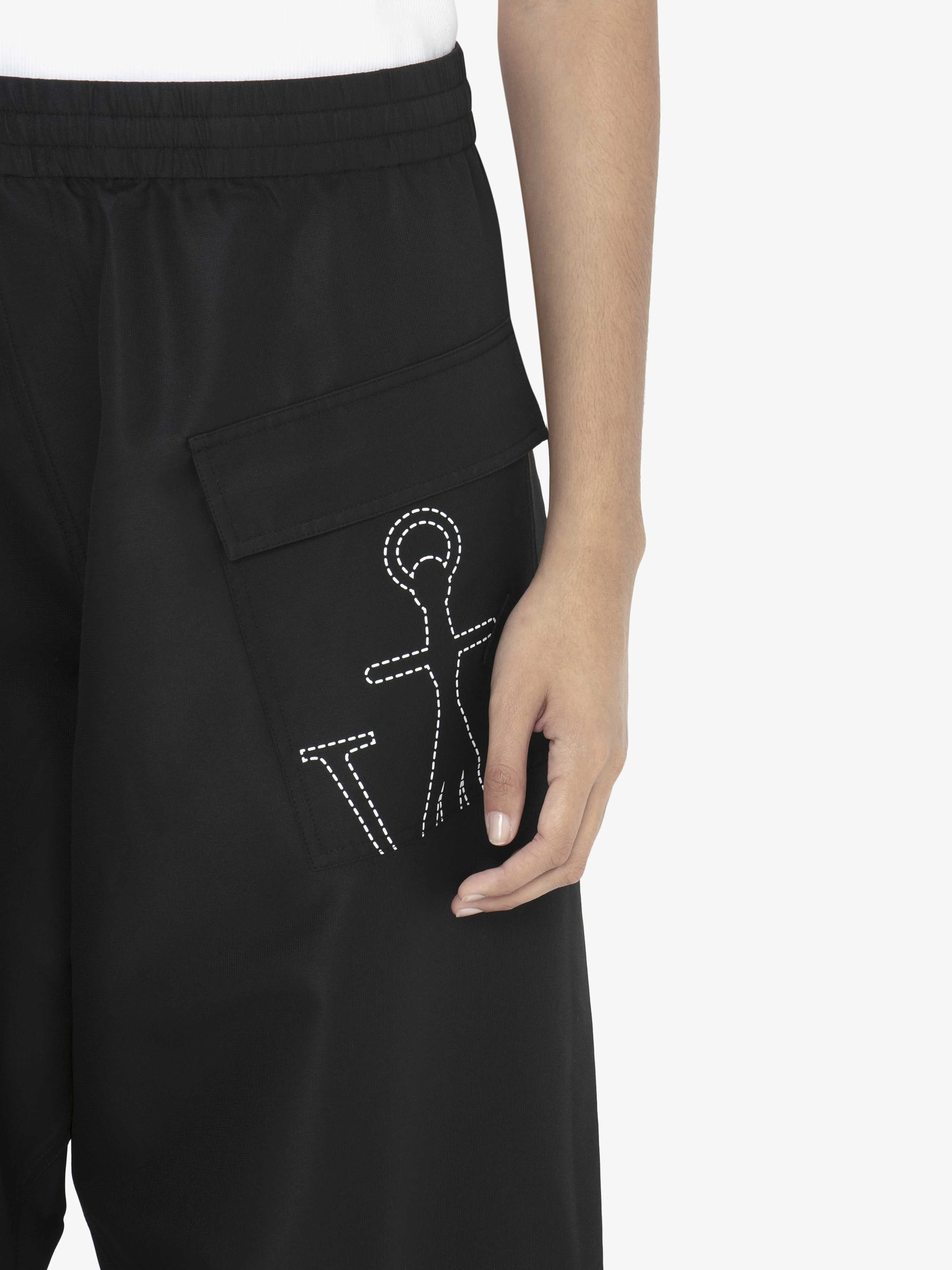 TWISTED JOGGERS WITH ANCHOR LOGO PRINT sold by J.W. Anderson product image thumbnail 5