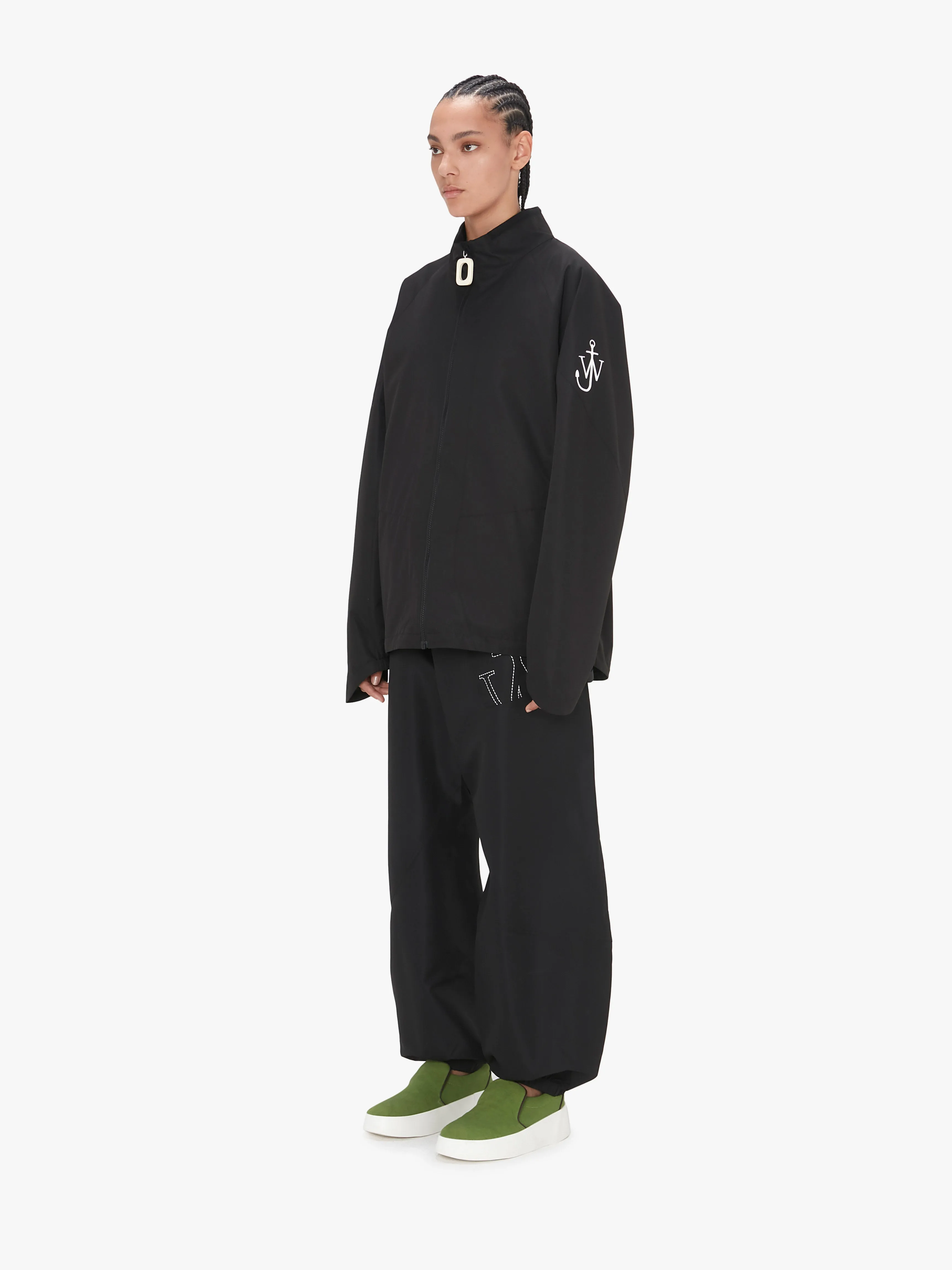 TWISTED JOGGERS WITH ANCHOR LOGO PRINT sold by J.W. Anderson product image thumbnail 4