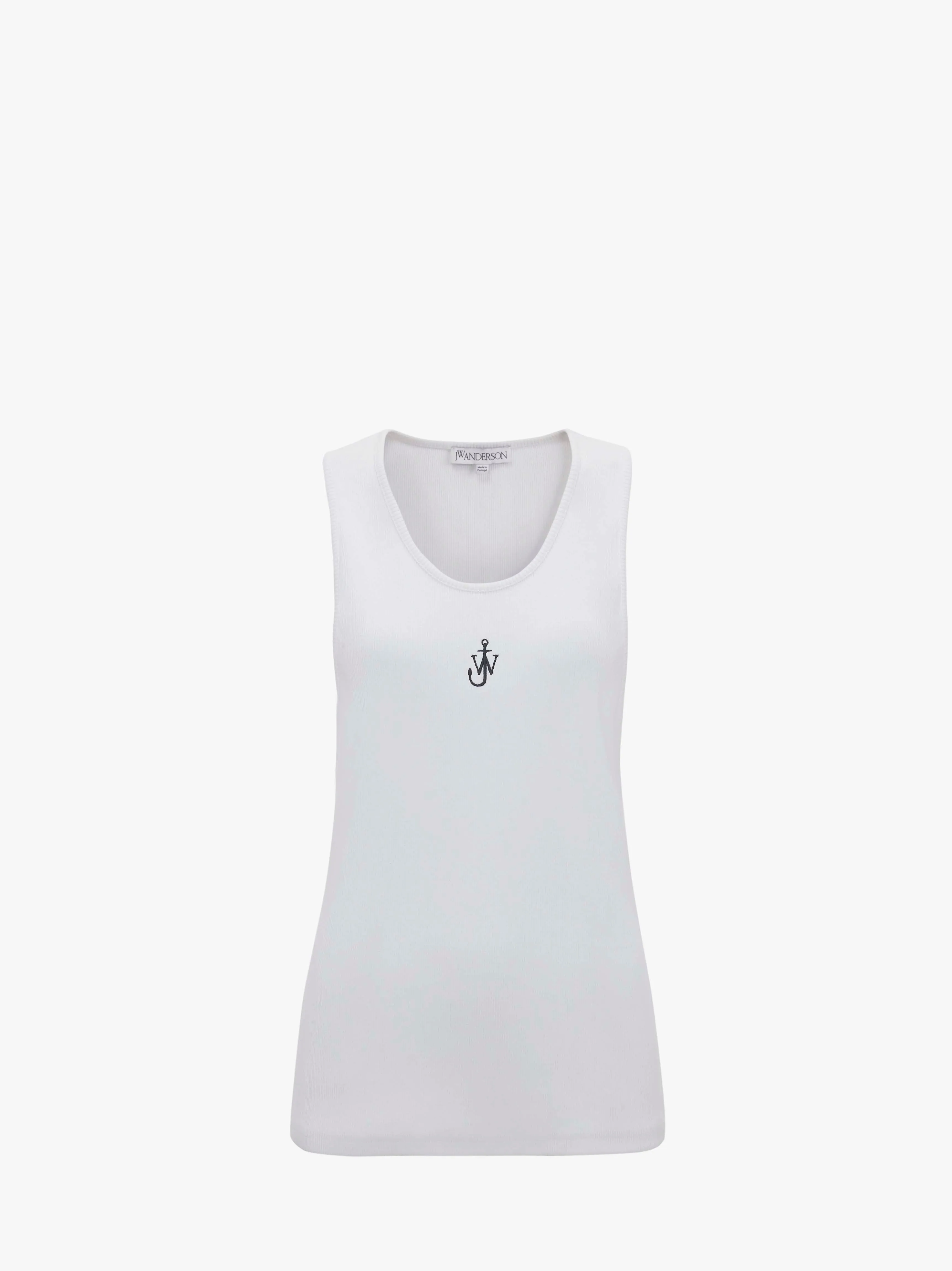 TANK TOP WITH ANCHOR LOGO EMBROIDERY sold by J.W. Anderson