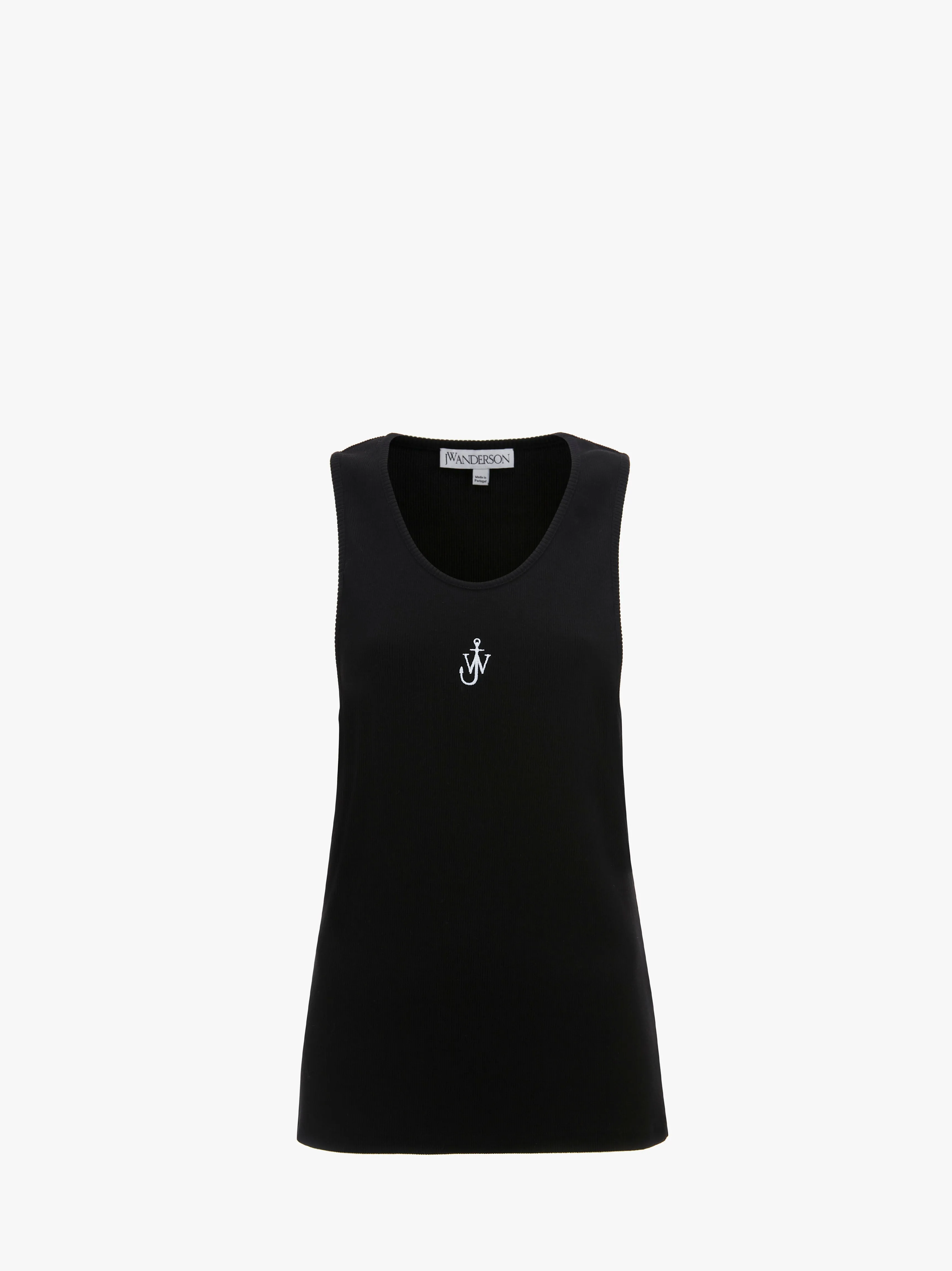 TANK TOP WITH ANCHOR LOGO EMBROIDERY sold by J.W. Anderson