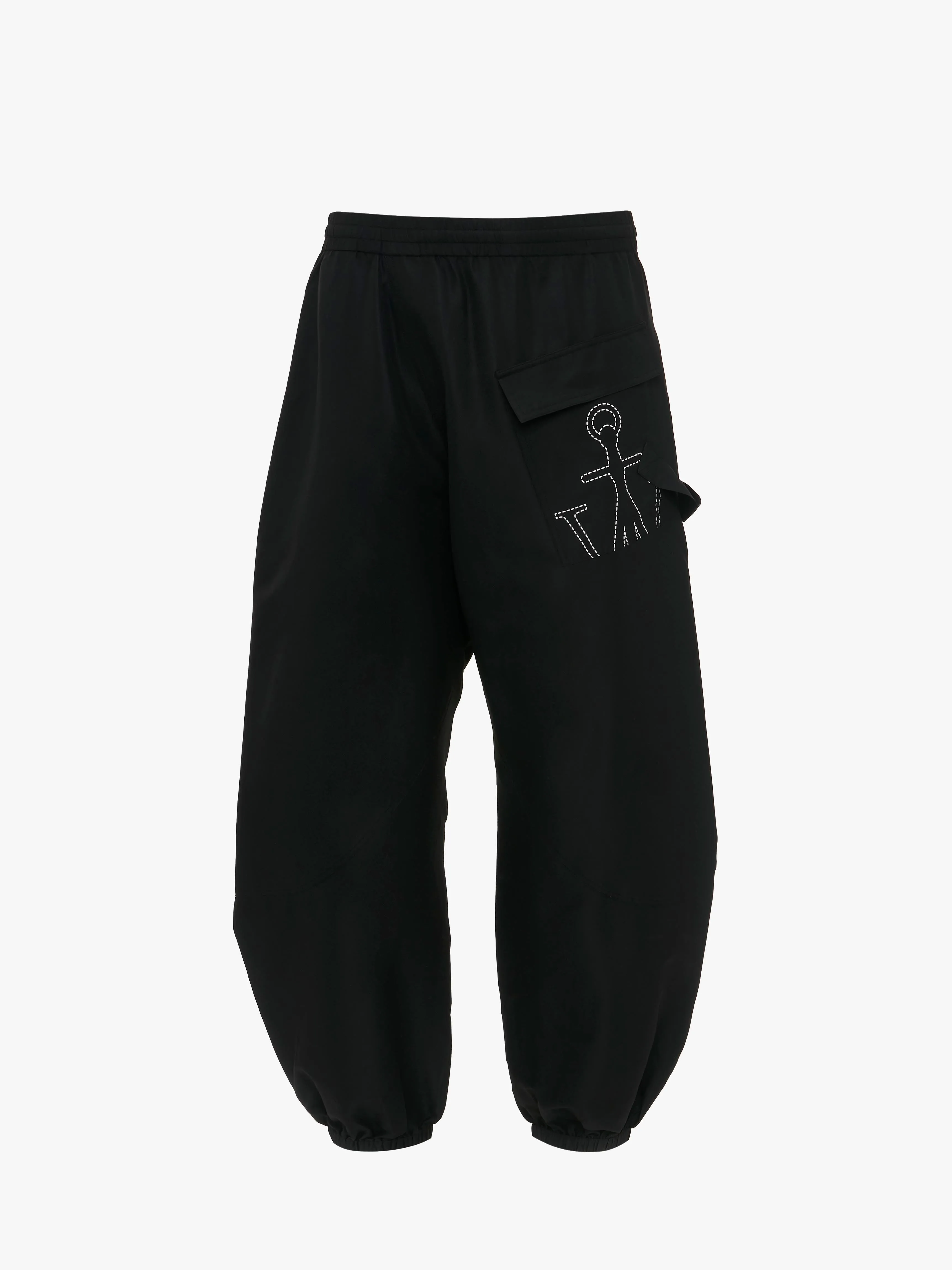 CL_TWISTED JOGGERS - BLACK_TR0347PG1488 sold by J.W. Anderson
