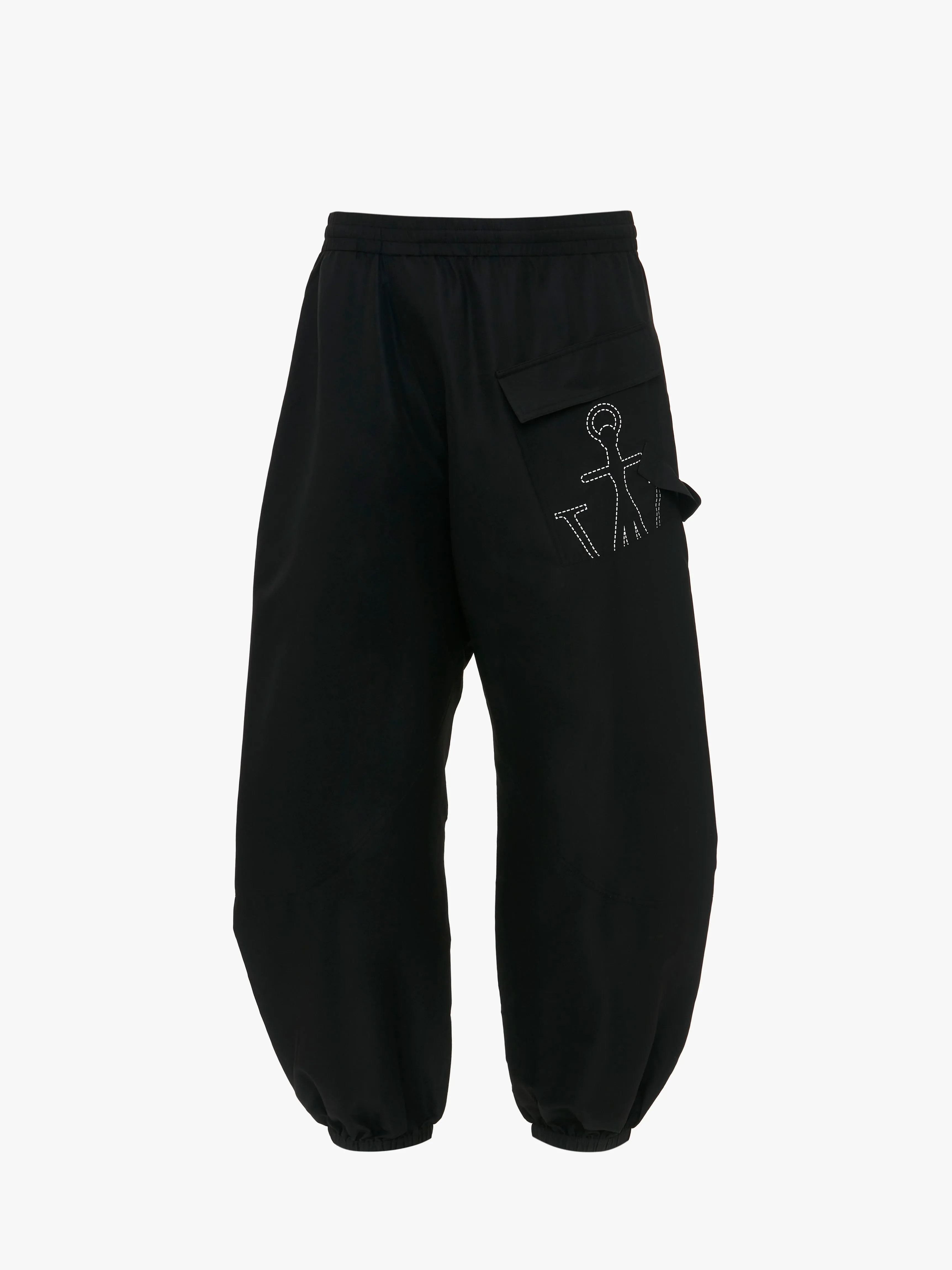 CL_TWISTED JOGGERS - BLACK_TR0340PG1488 sold by J.W. Anderson