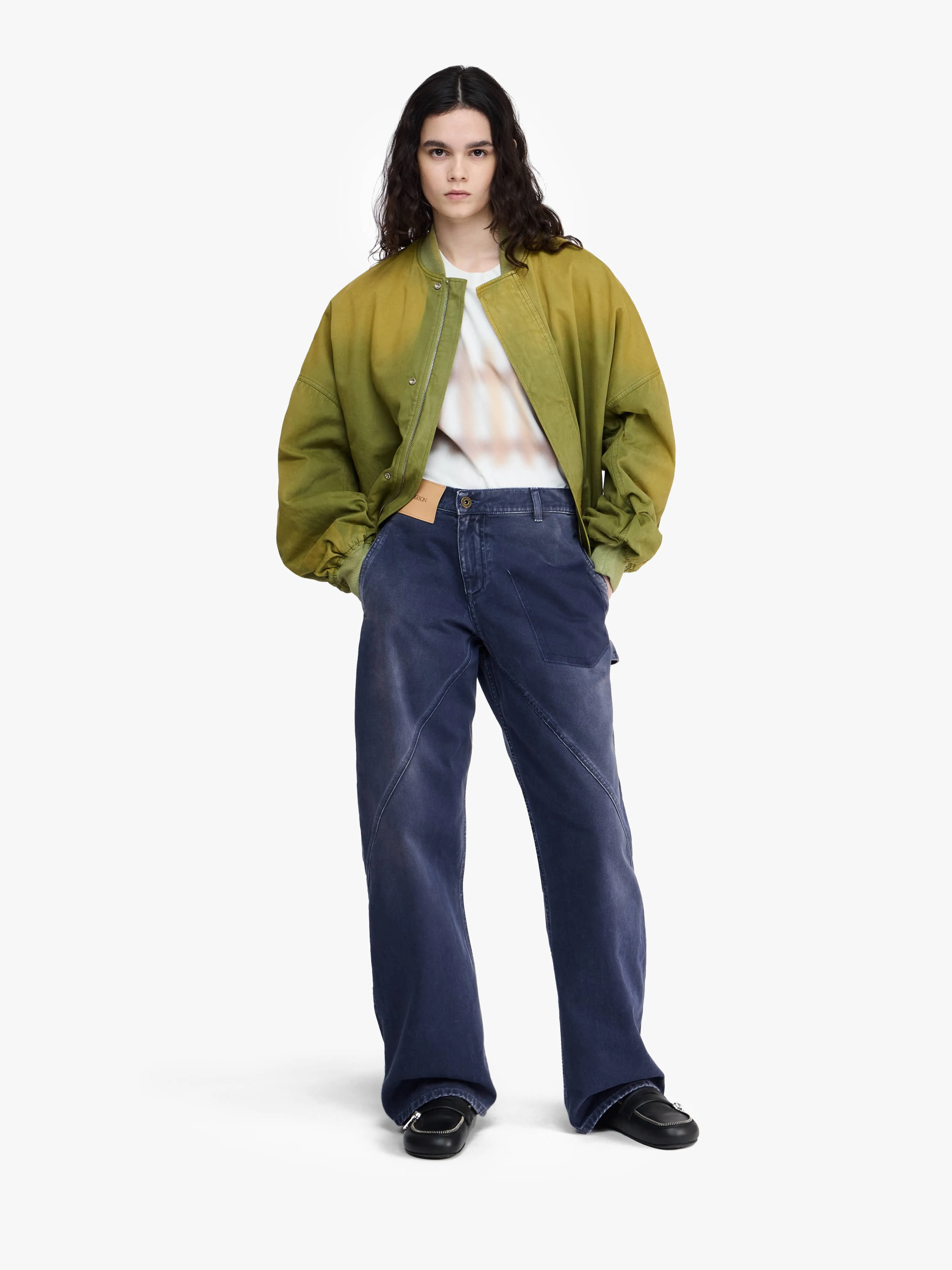 RELAXED COTTON BOMBER JACKET sold by J.W. Anderson product image thumbnail 2