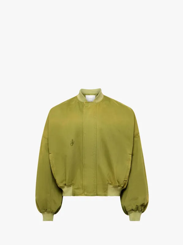 CL_BOMBER JACKET - OLIVE_JK0382PG1767 made by J.W. Anderson