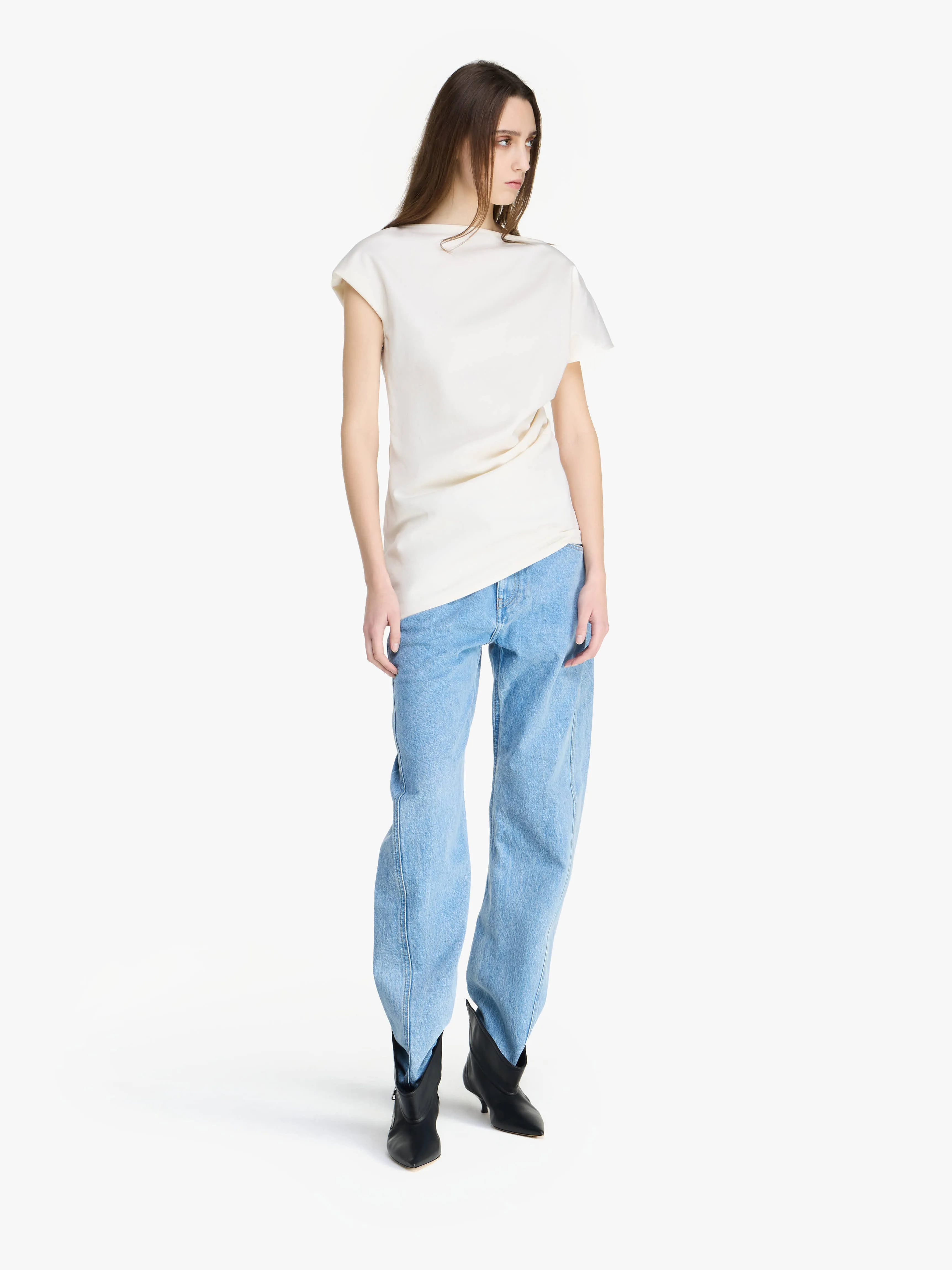 ASYMMETRIC DRAPED TOP sold by J.W. Anderson product image thumbnail 2