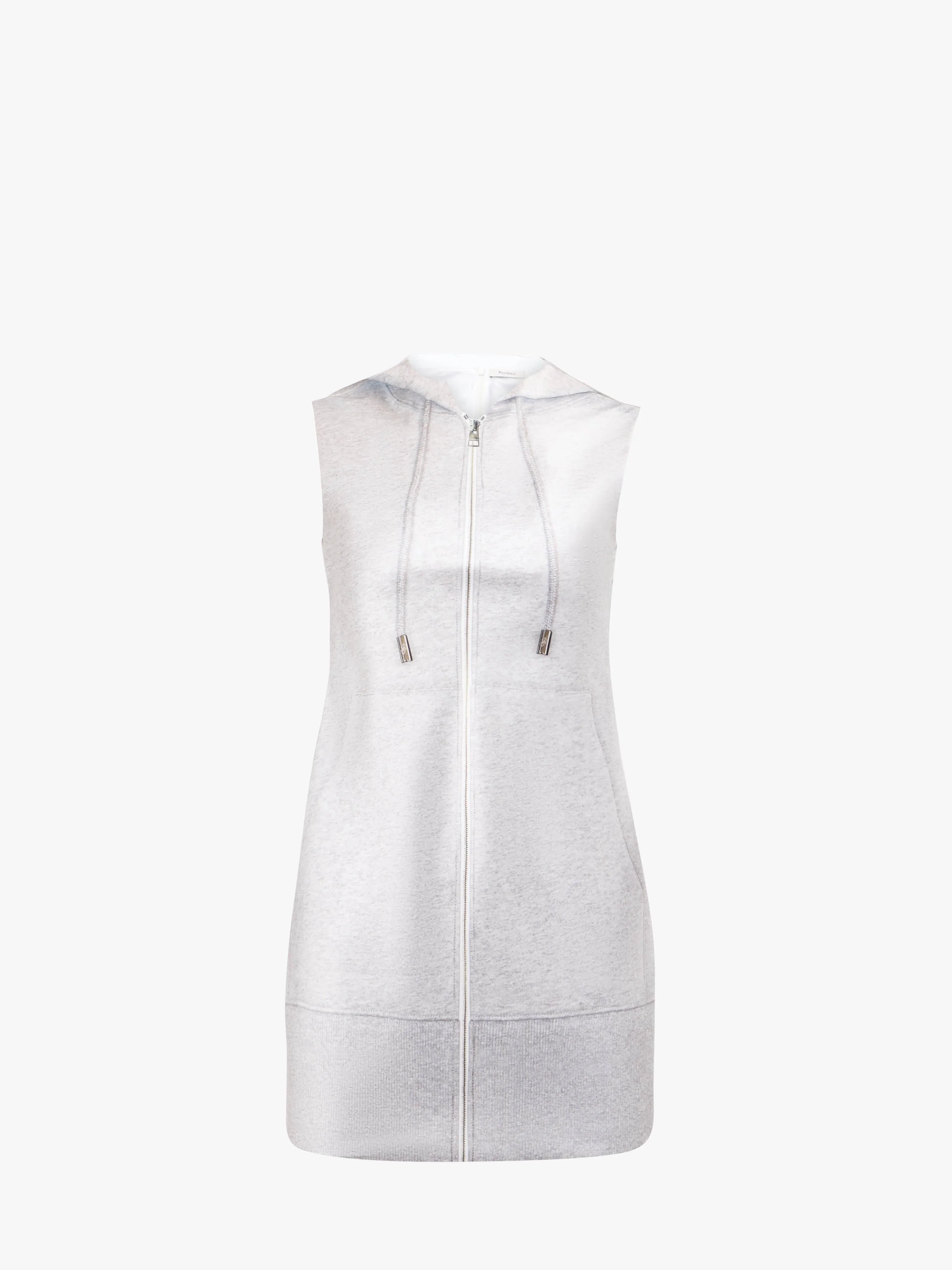 GREY MELANGE MINI SHIFT DRESS sold by J.W. Anderson