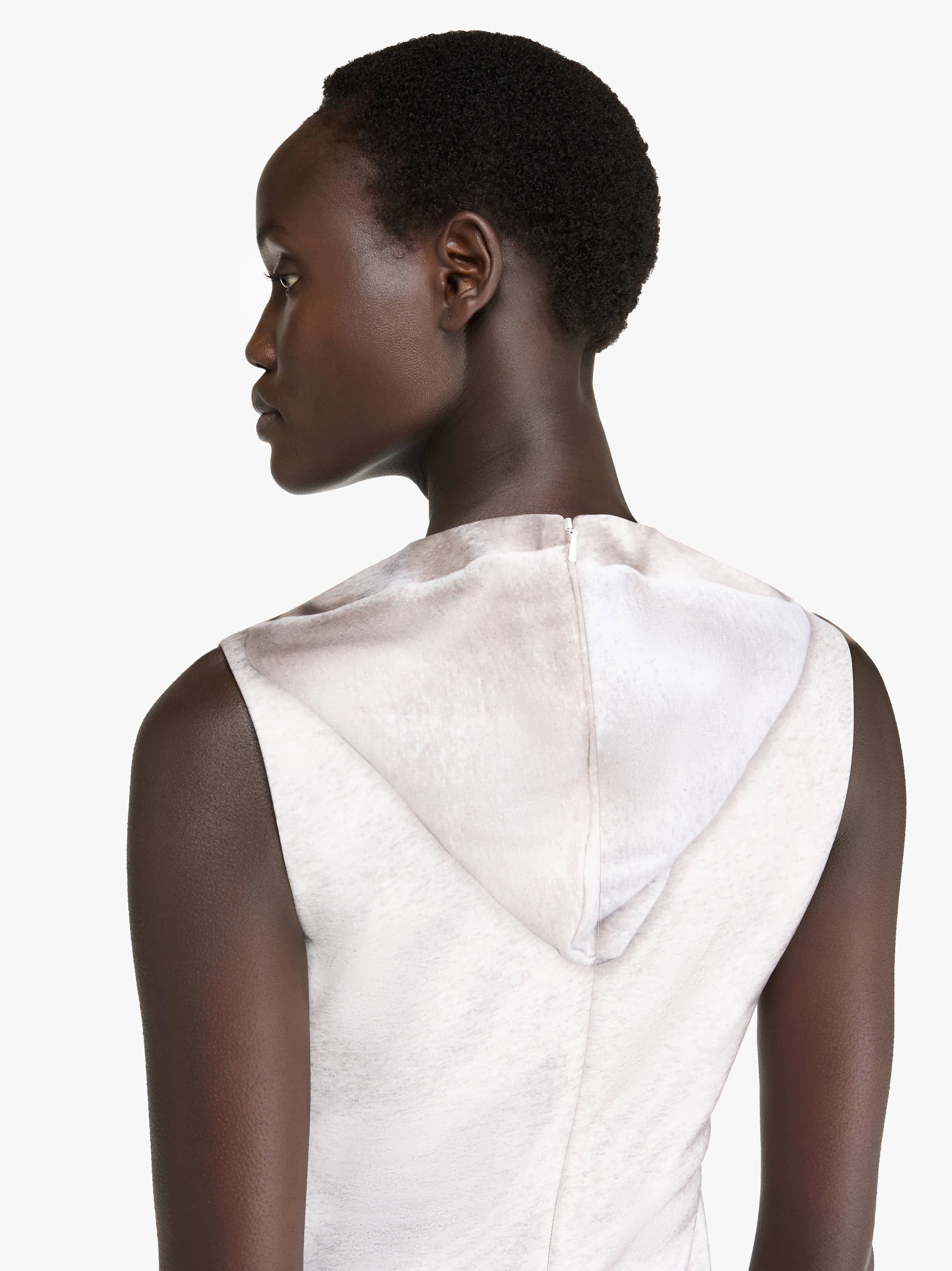 GREY MELANGE MINI SHIFT DRESS sold by J.W. Anderson product image thumbnail 5