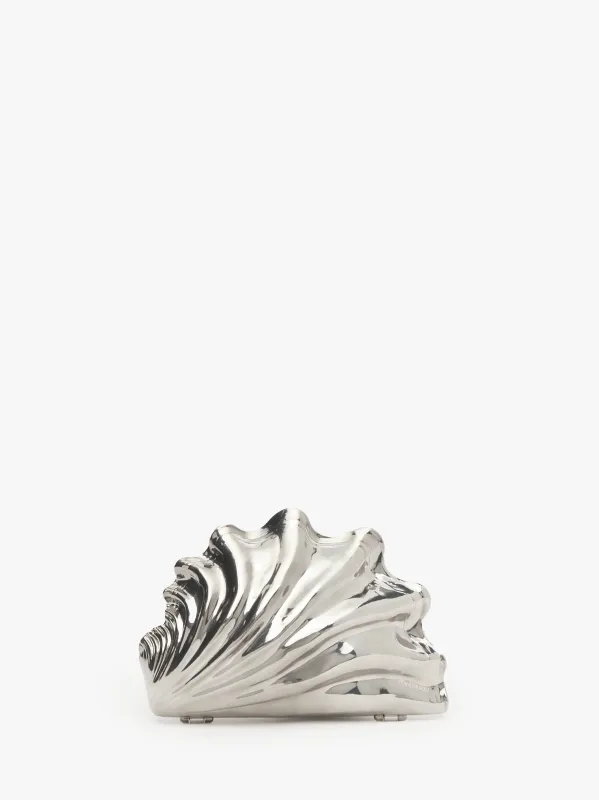 CL_SHELL CLUTCH - SILVER_HB0735FA0456 sold by J.W. Anderson