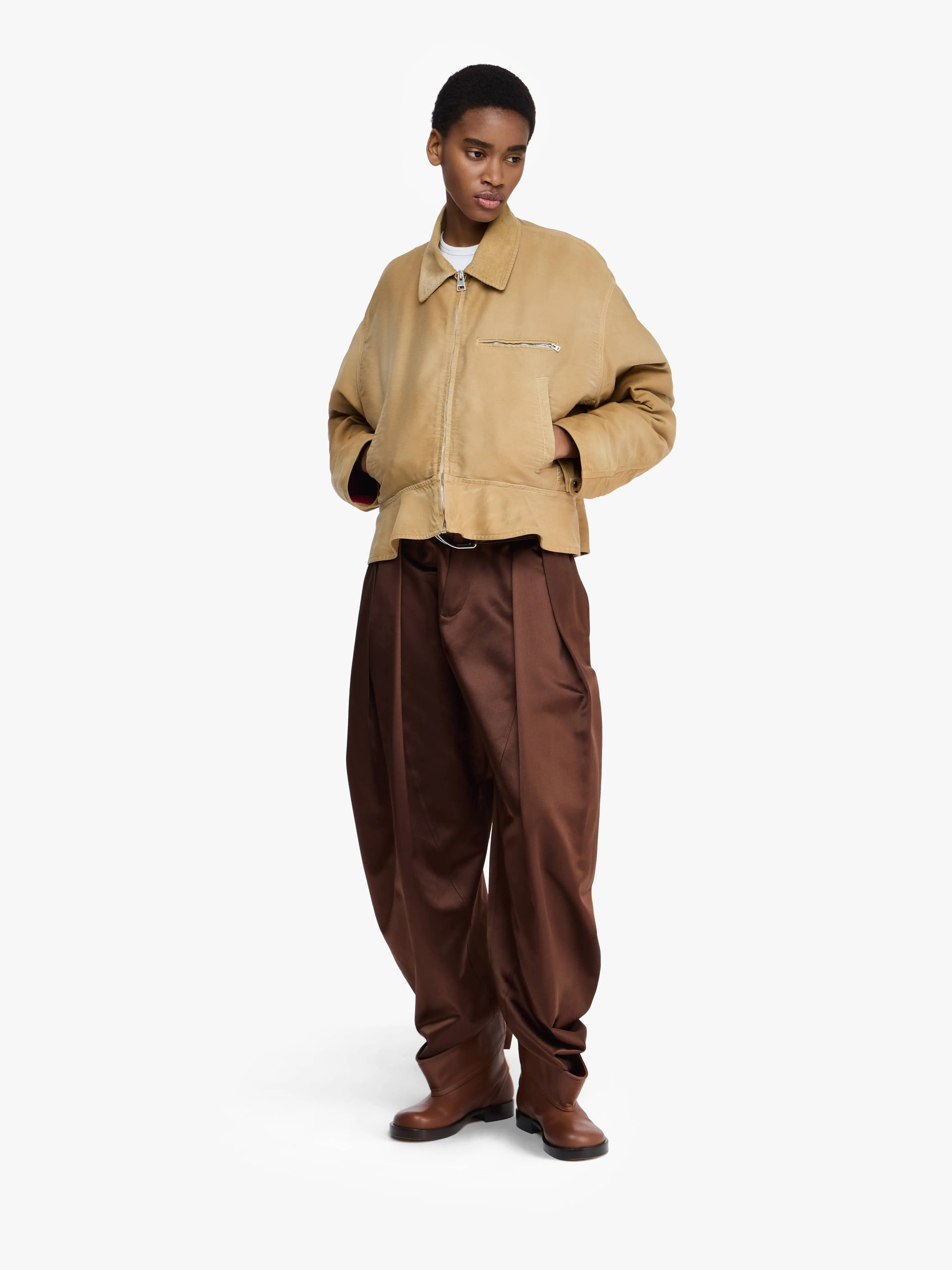 CURVED HEMLINE WORKWEAR JACKET sold by J.W. Anderson product image thumbnail 2