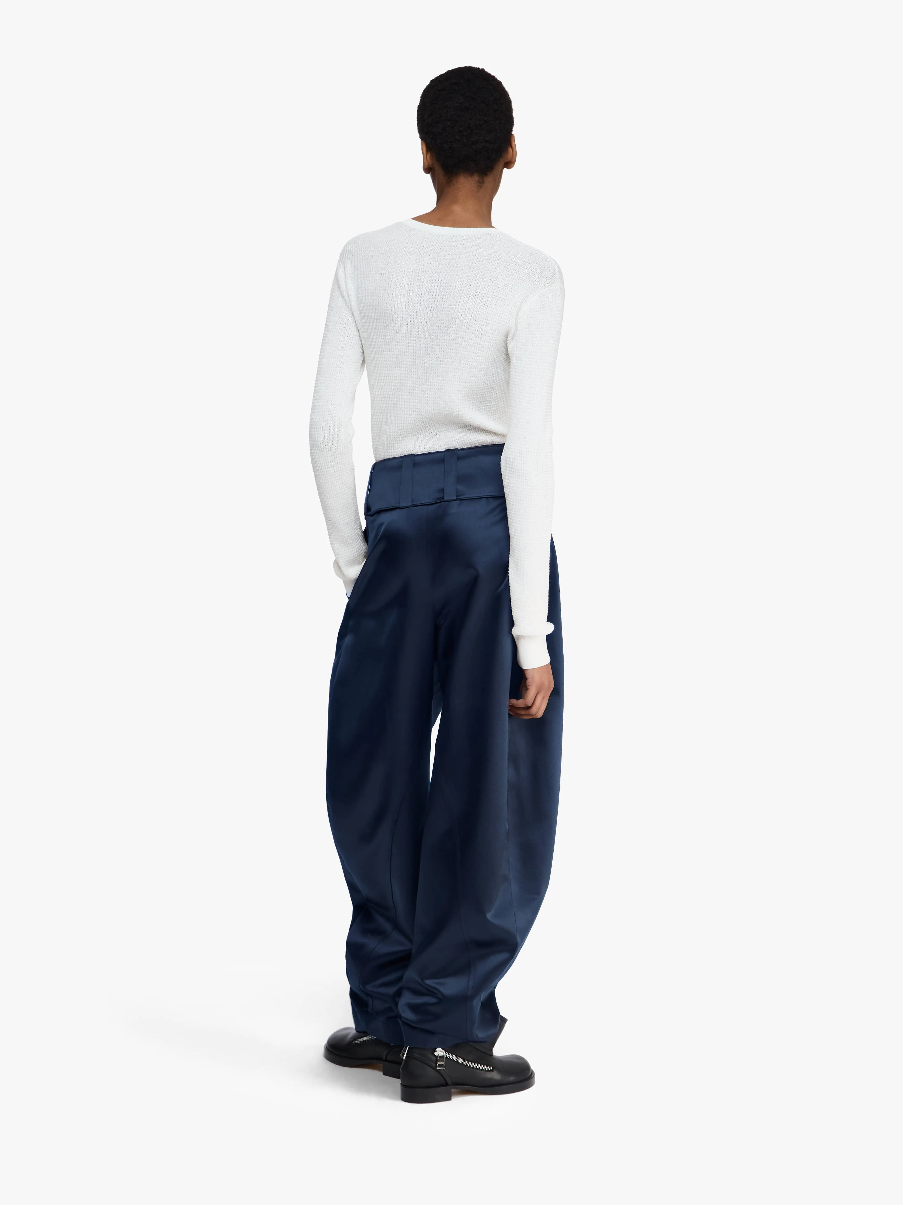 PLEATED D-RING TROUSERS sold by J.W. Anderson product image thumbnail 3