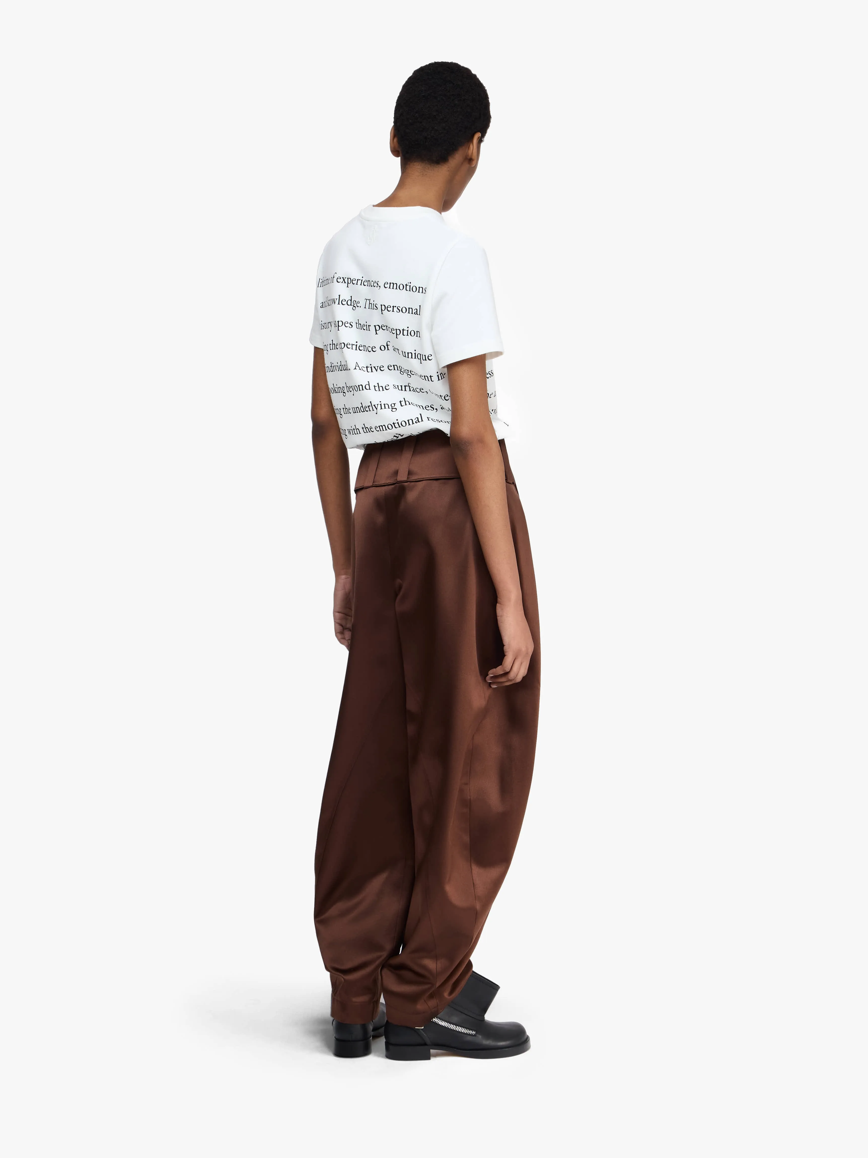 PLEATED D-RING TROUSERS sold by J.W. Anderson product image thumbnail 3