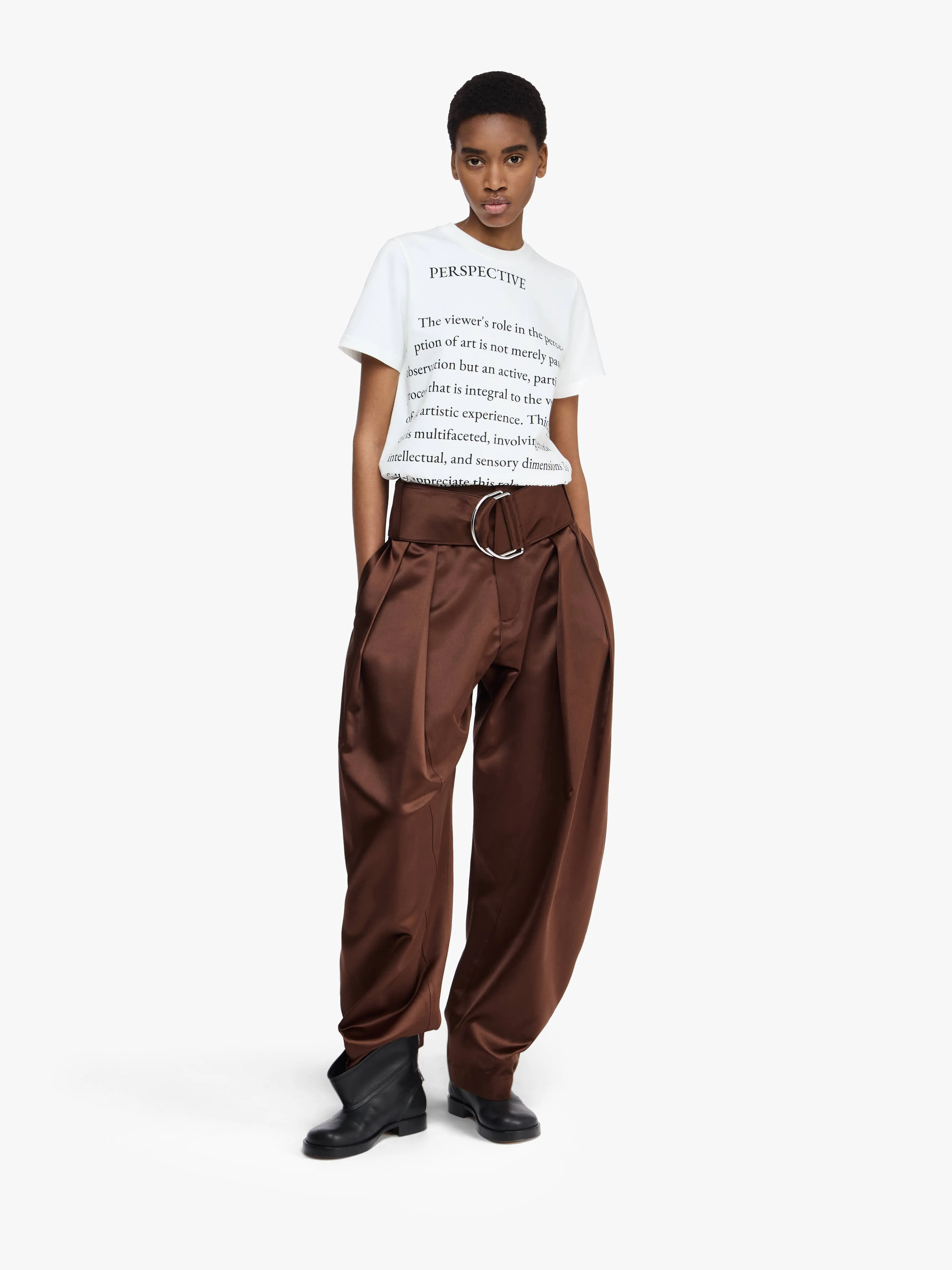 PLEATED D-RING TROUSERS sold by J.W. Anderson product image thumbnail 2