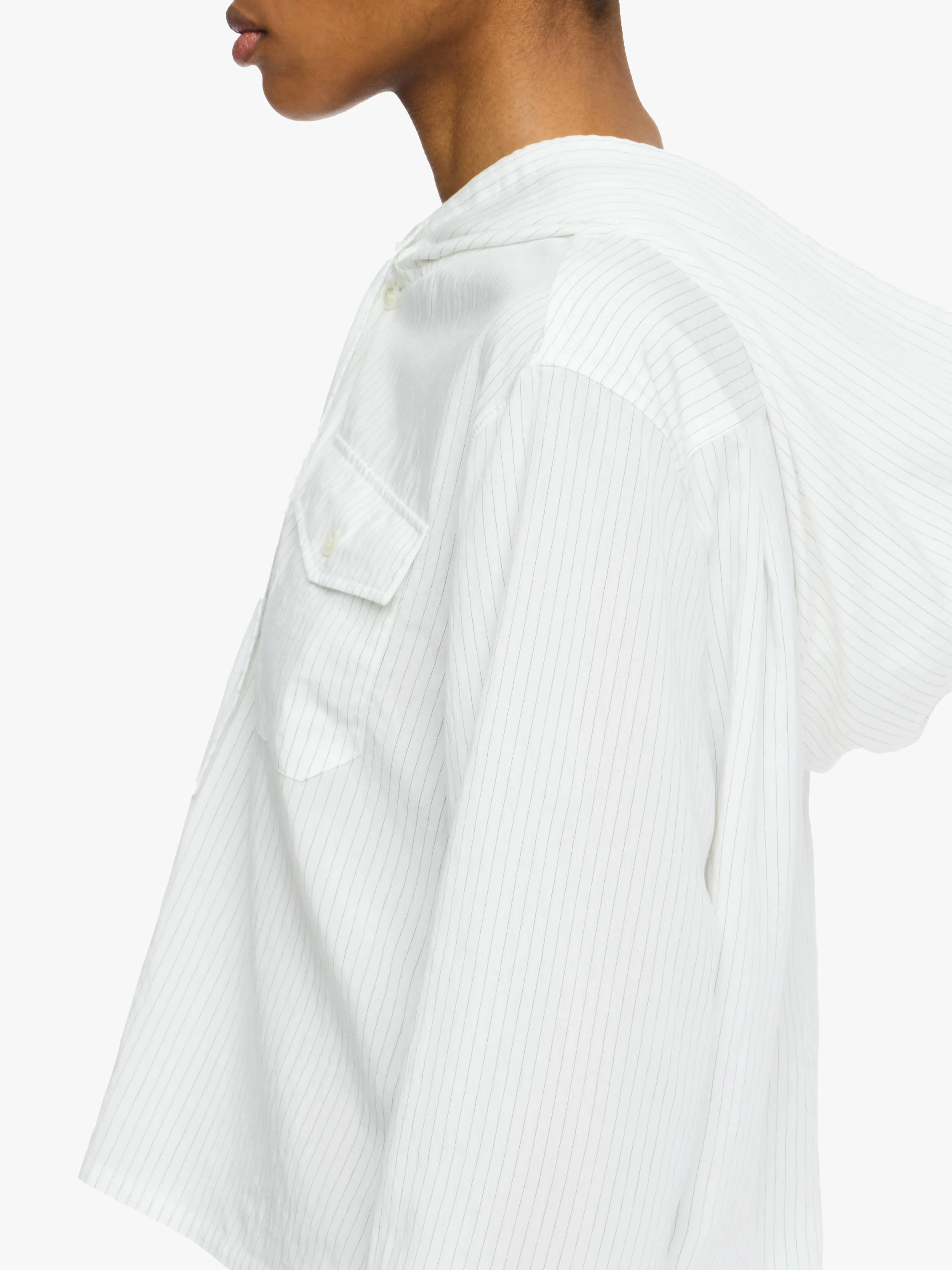 CROPPED HOODED SHIRT sold by J.W. Anderson product image thumbnail 5