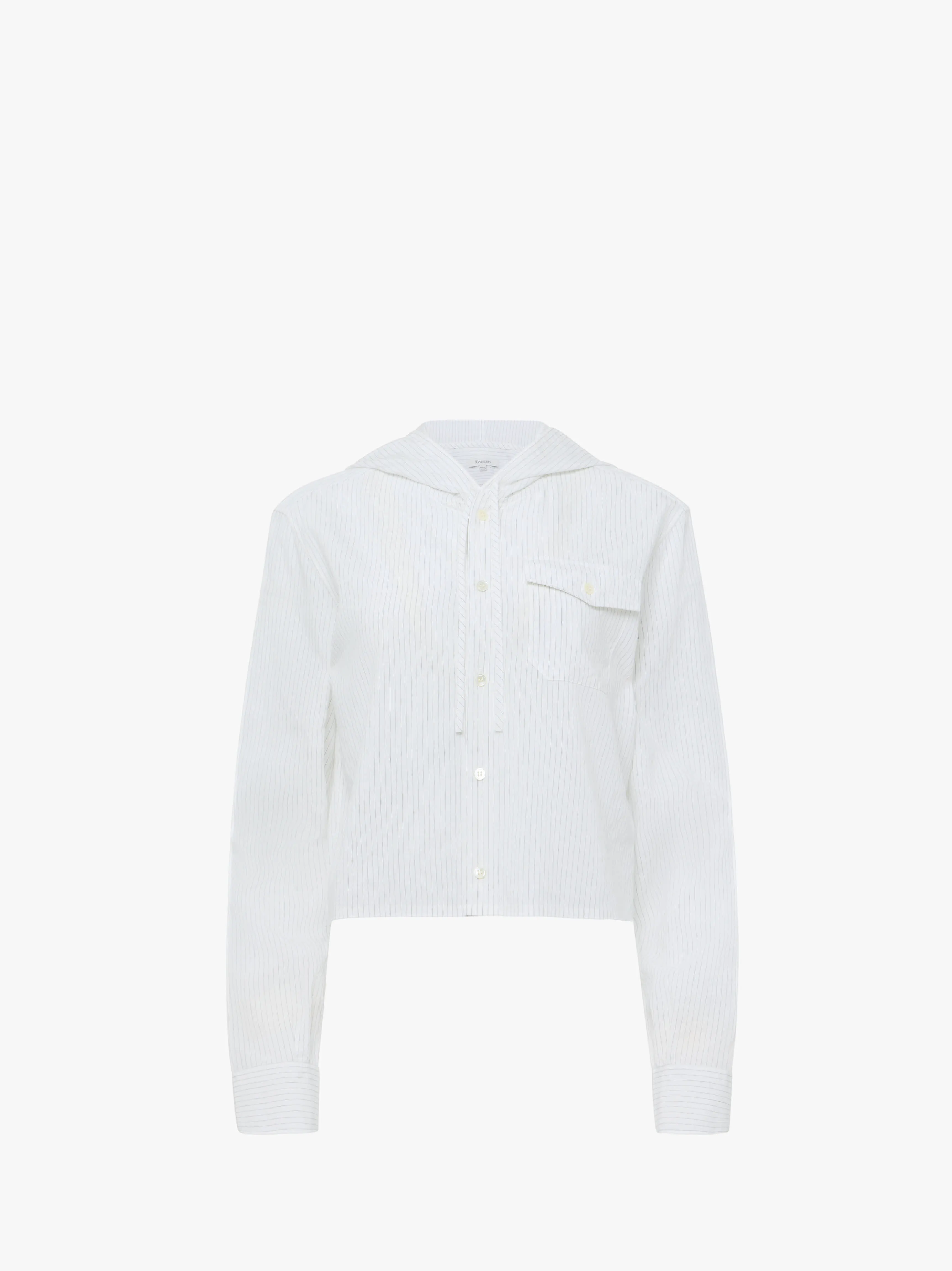 CROPPED HOODED SHIRT sold by J.W. Anderson