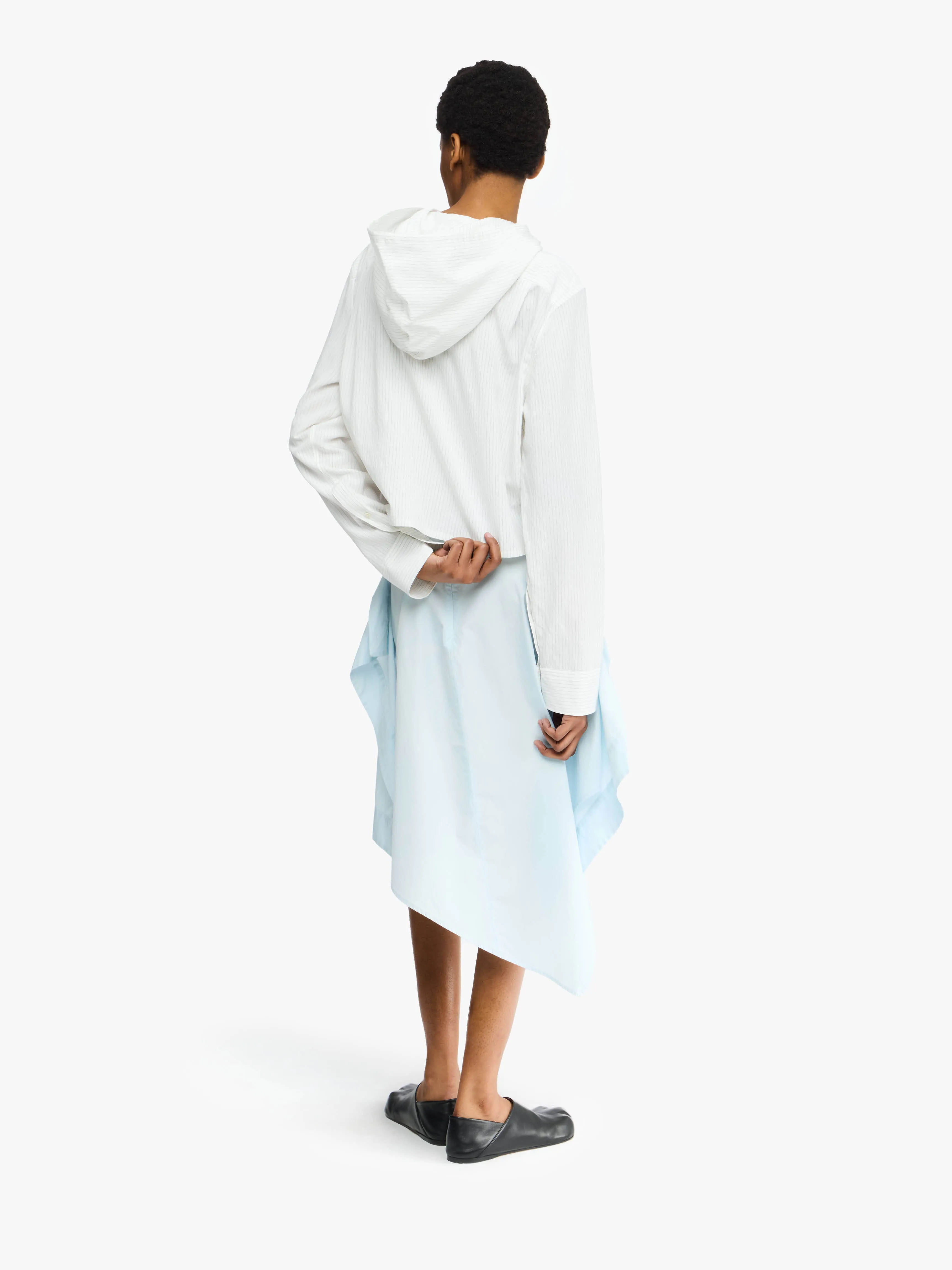 CROPPED HOODED SHIRT sold by J.W. Anderson product image thumbnail 3