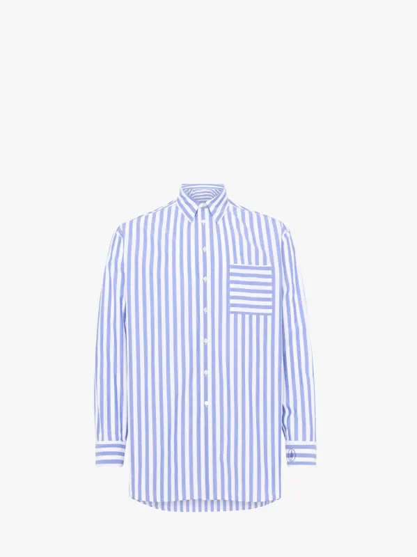 OVERSIZED STRIPED SHIRT made by J.W. Anderson