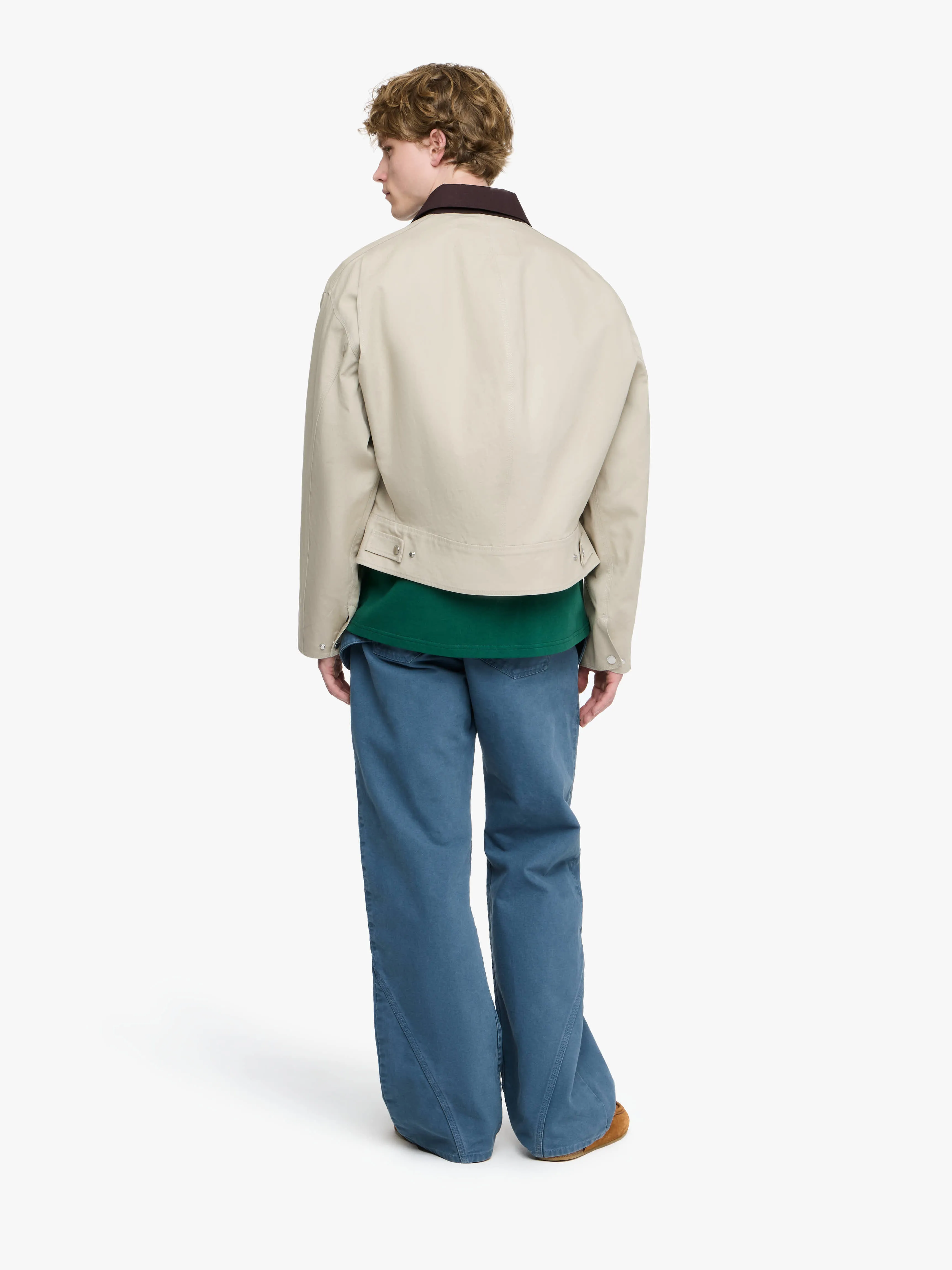 CURVED HEM WORKWEAR JACKET sold by J.W. Anderson product image thumbnail 3