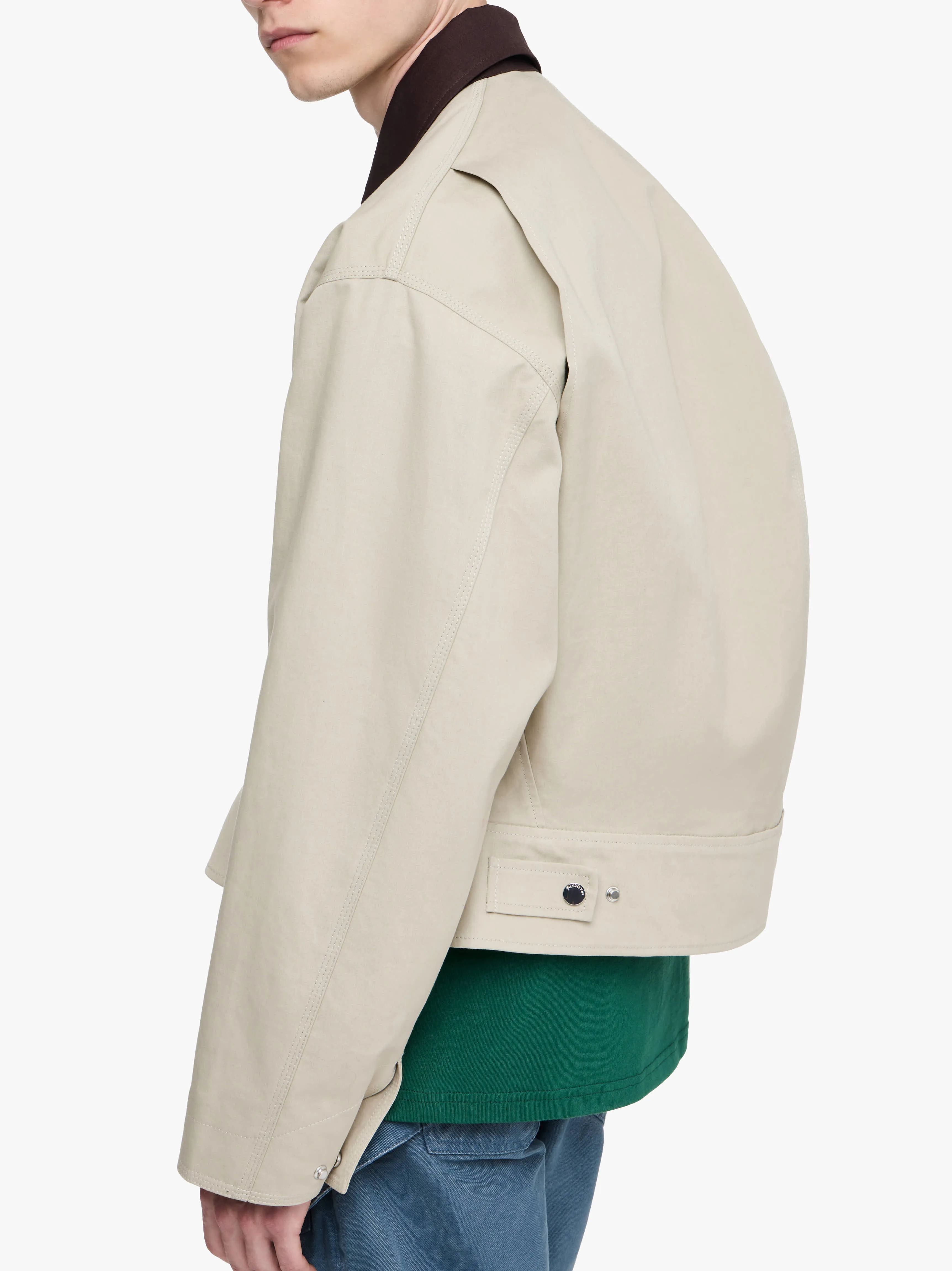 CURVED HEM WORKWEAR JACKET sold by J.W. Anderson product image thumbnail 5