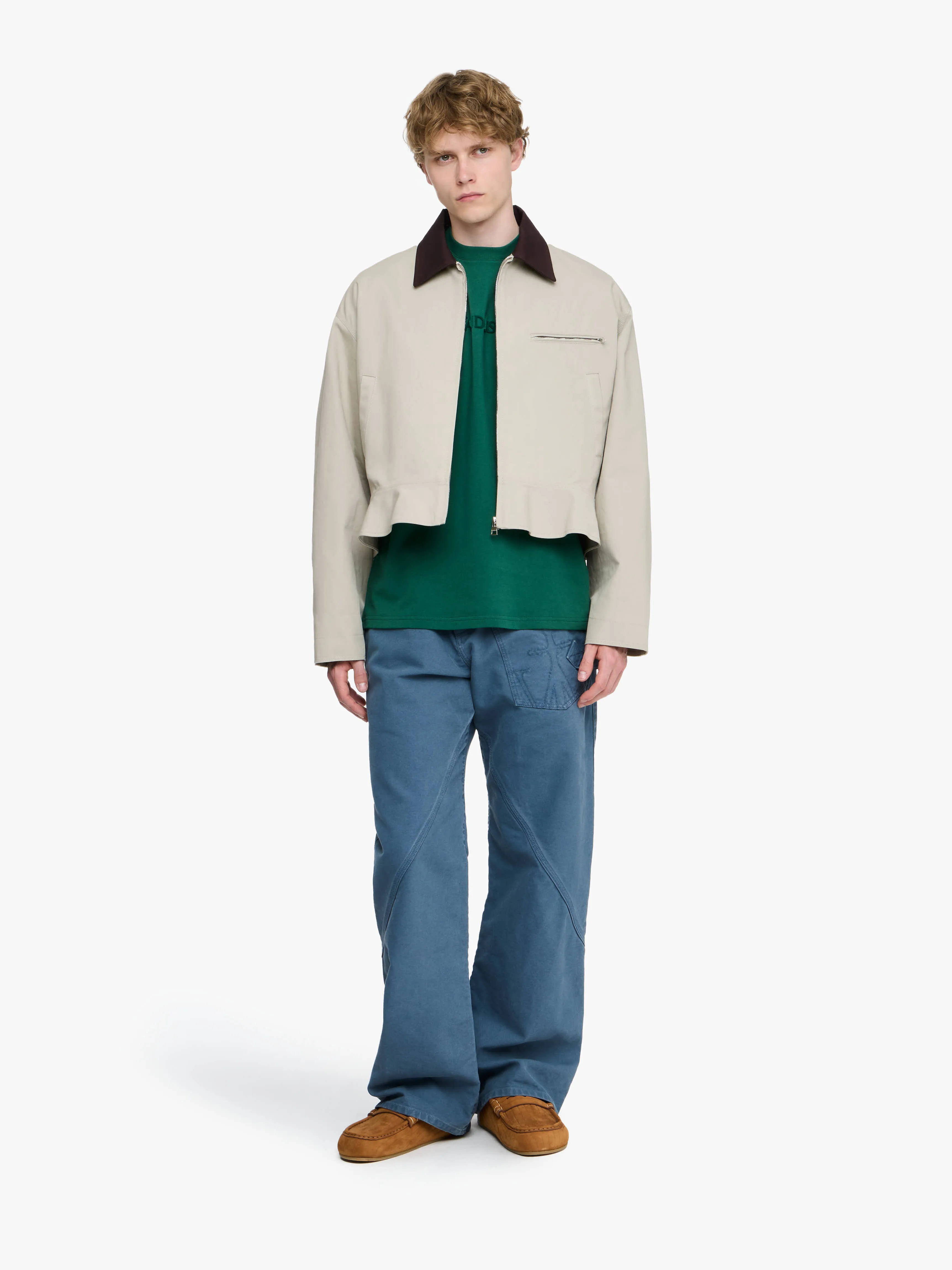 CURVED HEM WORKWEAR JACKET sold by J.W. Anderson product image thumbnail 2