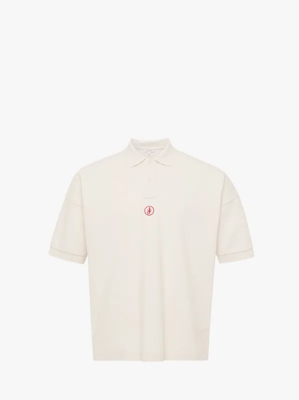 ANCHOR EMBROIDERY POLO sold by J.W. Anderson