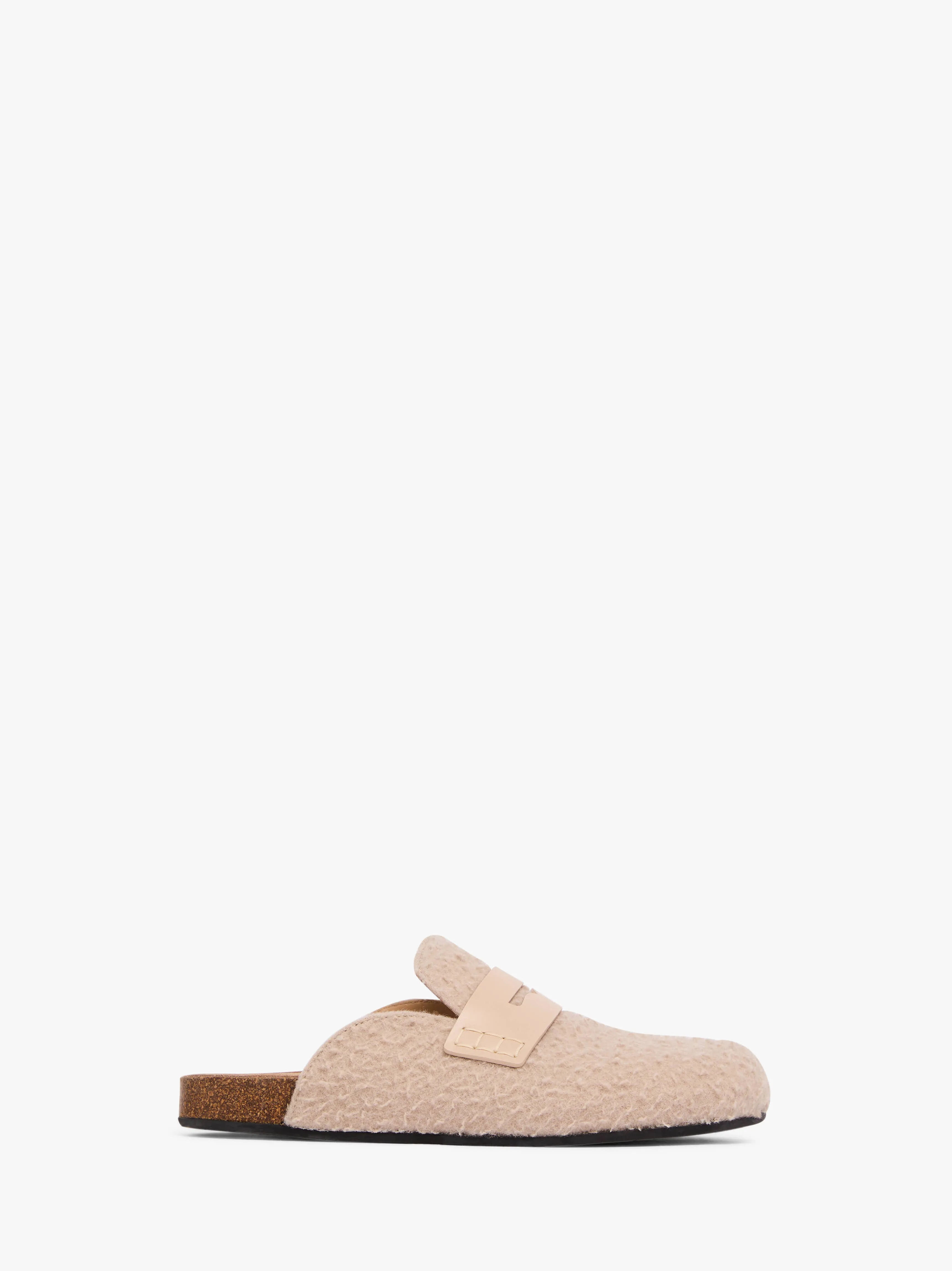 FELT LOAFER MULES sold by J.W. Anderson