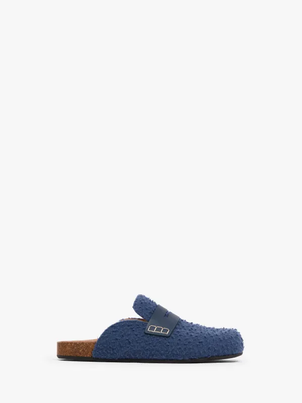 FELT LOAFER MULES sold by J.W. Anderson