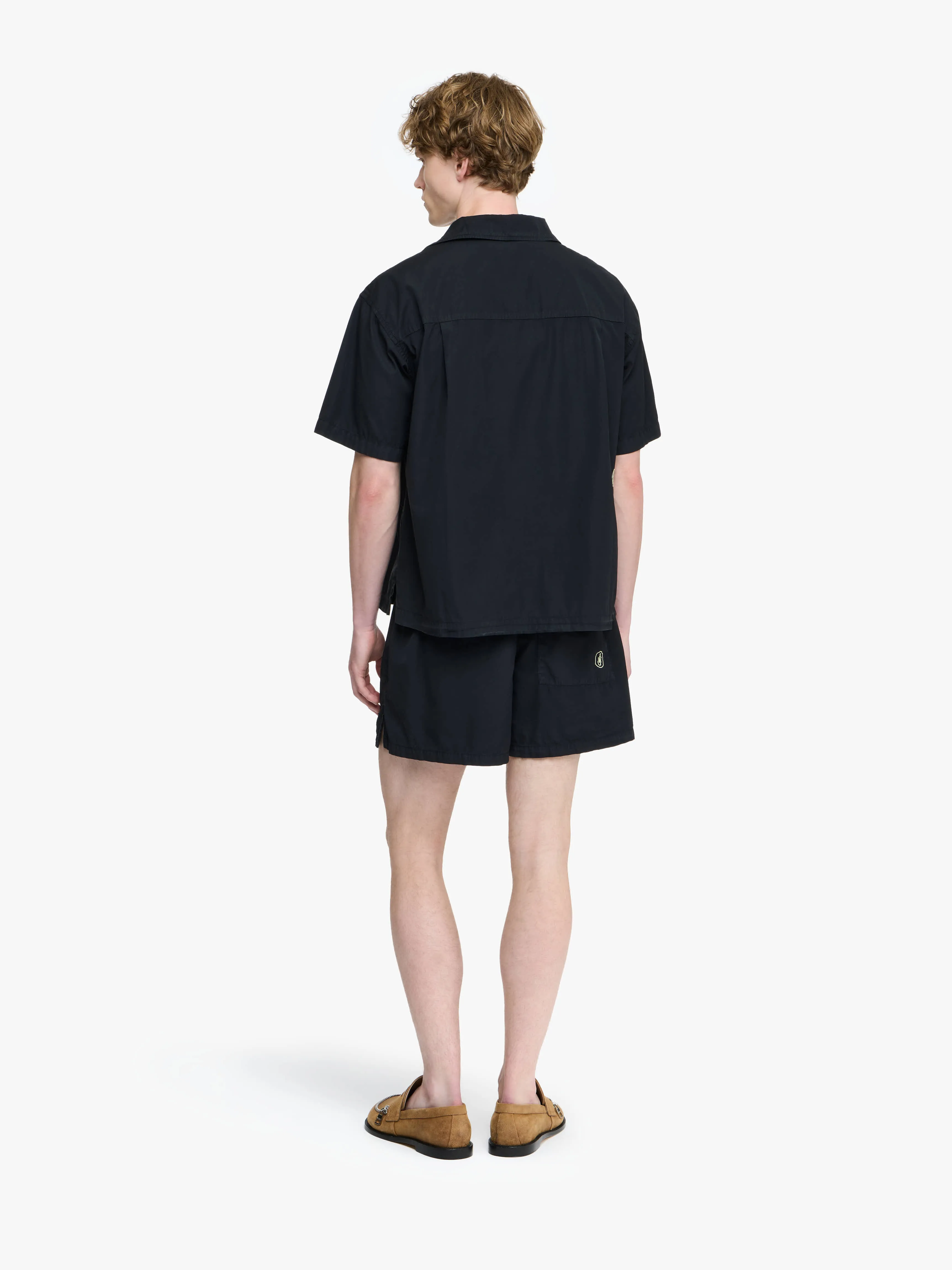 CONTRAST EMBROIDERY SHORT SLEEVE SHIRT sold by J.W. Anderson product image thumbnail 3