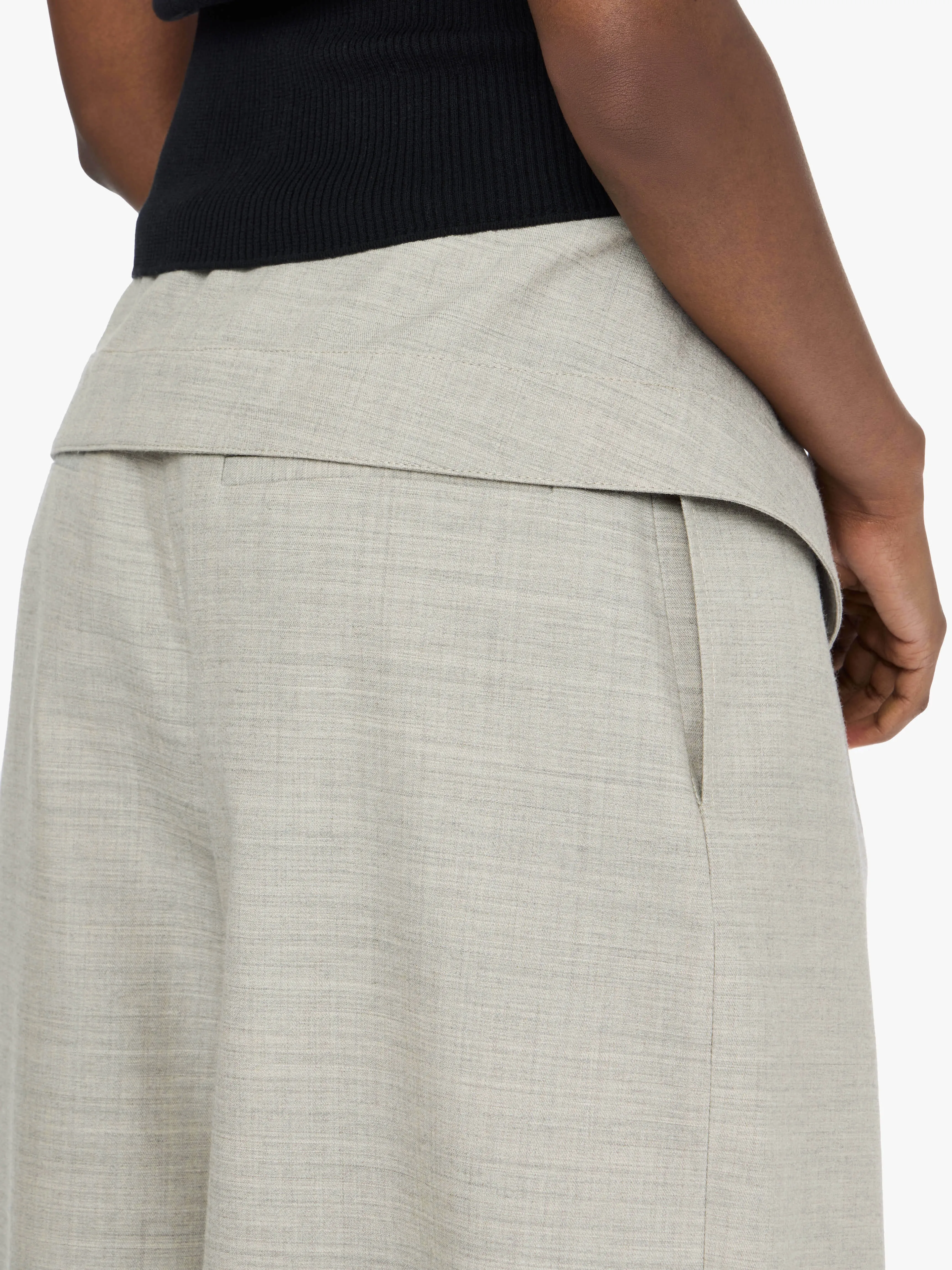 FOLD OVER TAILORED TROUSERS sold by J.W. Anderson product image thumbnail 4